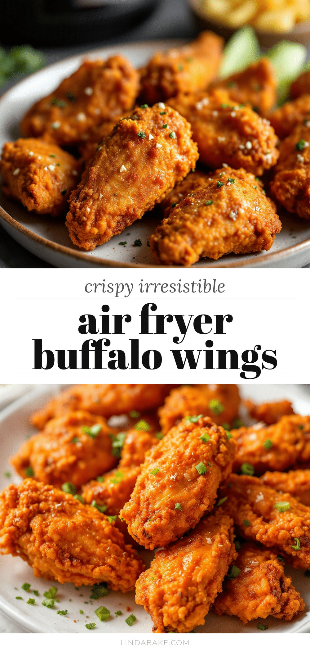 air fryer buffalo chicken wings recipe