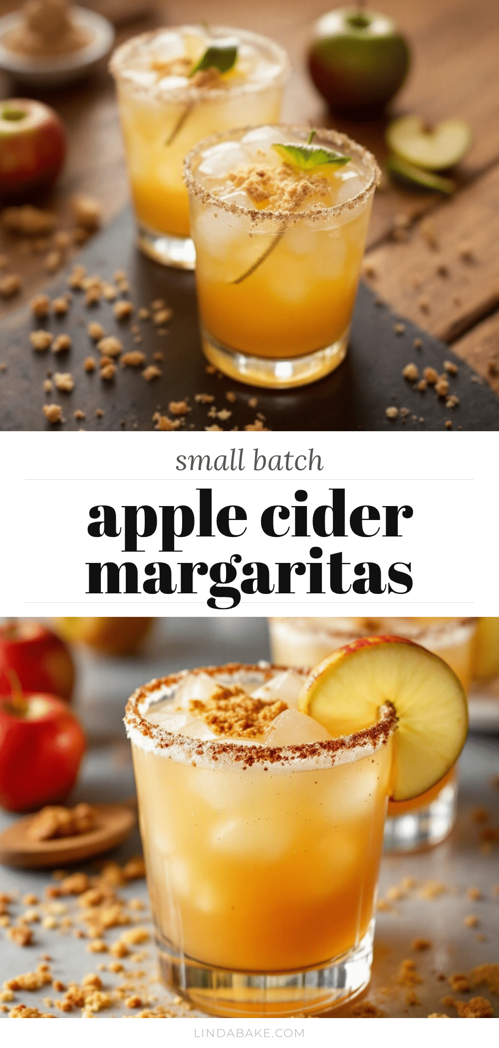 apple cider margarita for two recipe