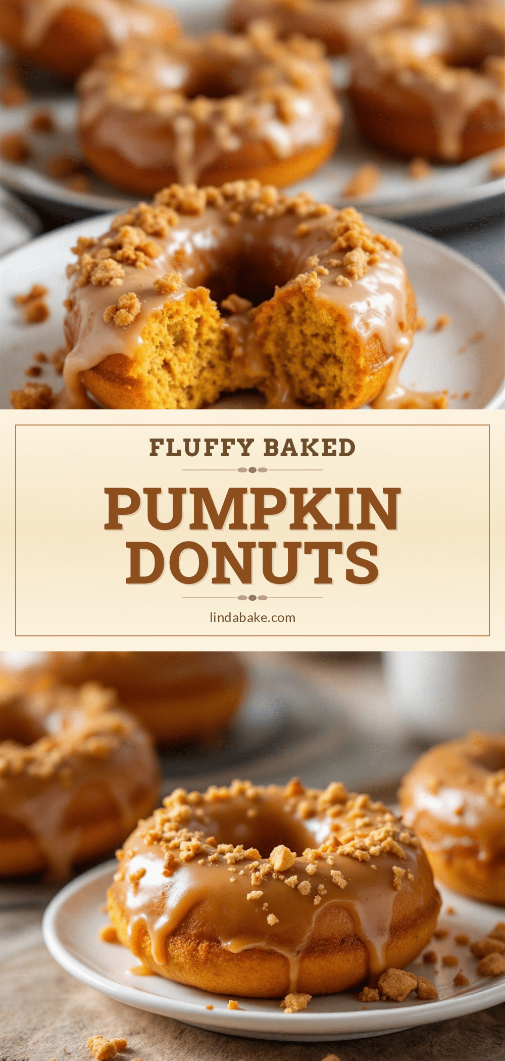 baked pumpkin donuts with maple glaze recipe