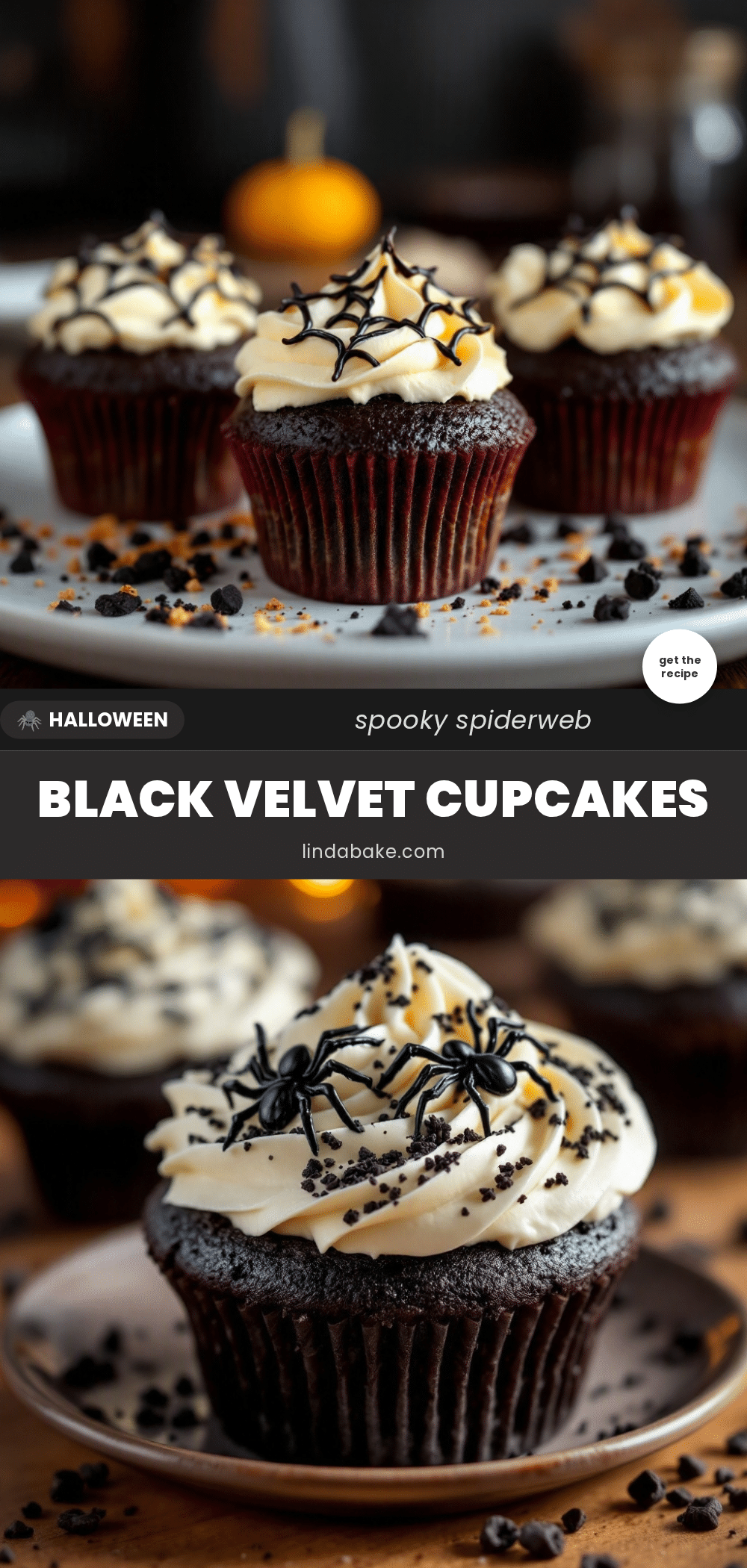 black velvet halloween cupcakes recipe