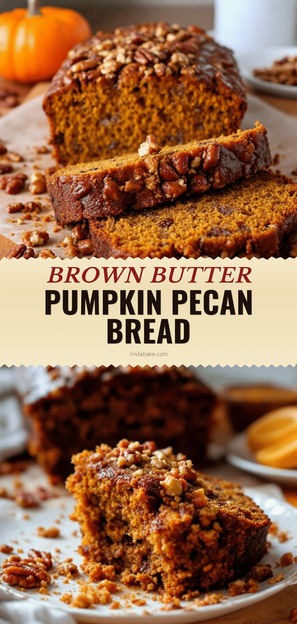 brown butter pumpkin bread recipe
