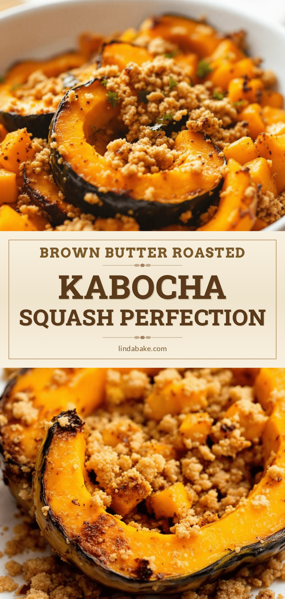 brown butter roasted kabocha squash recipe