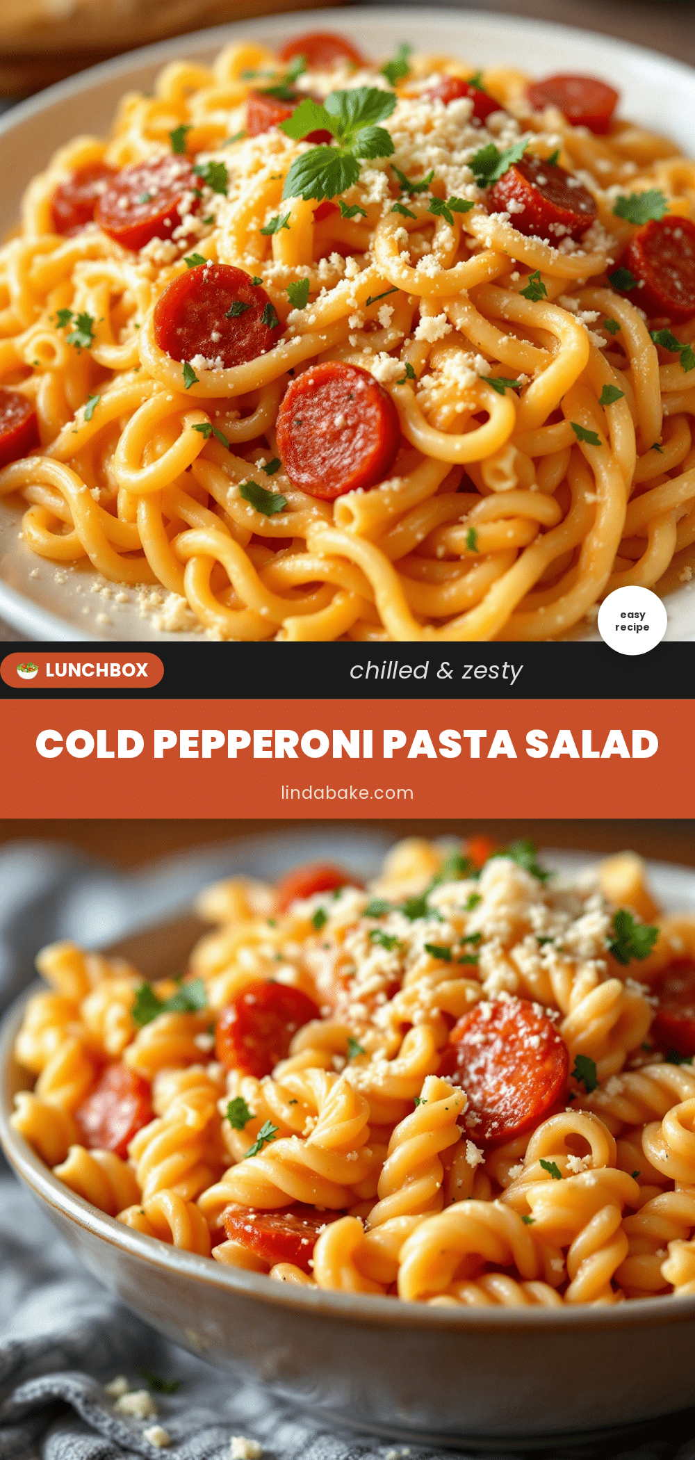 cold pepperoni pasta salad recipe
