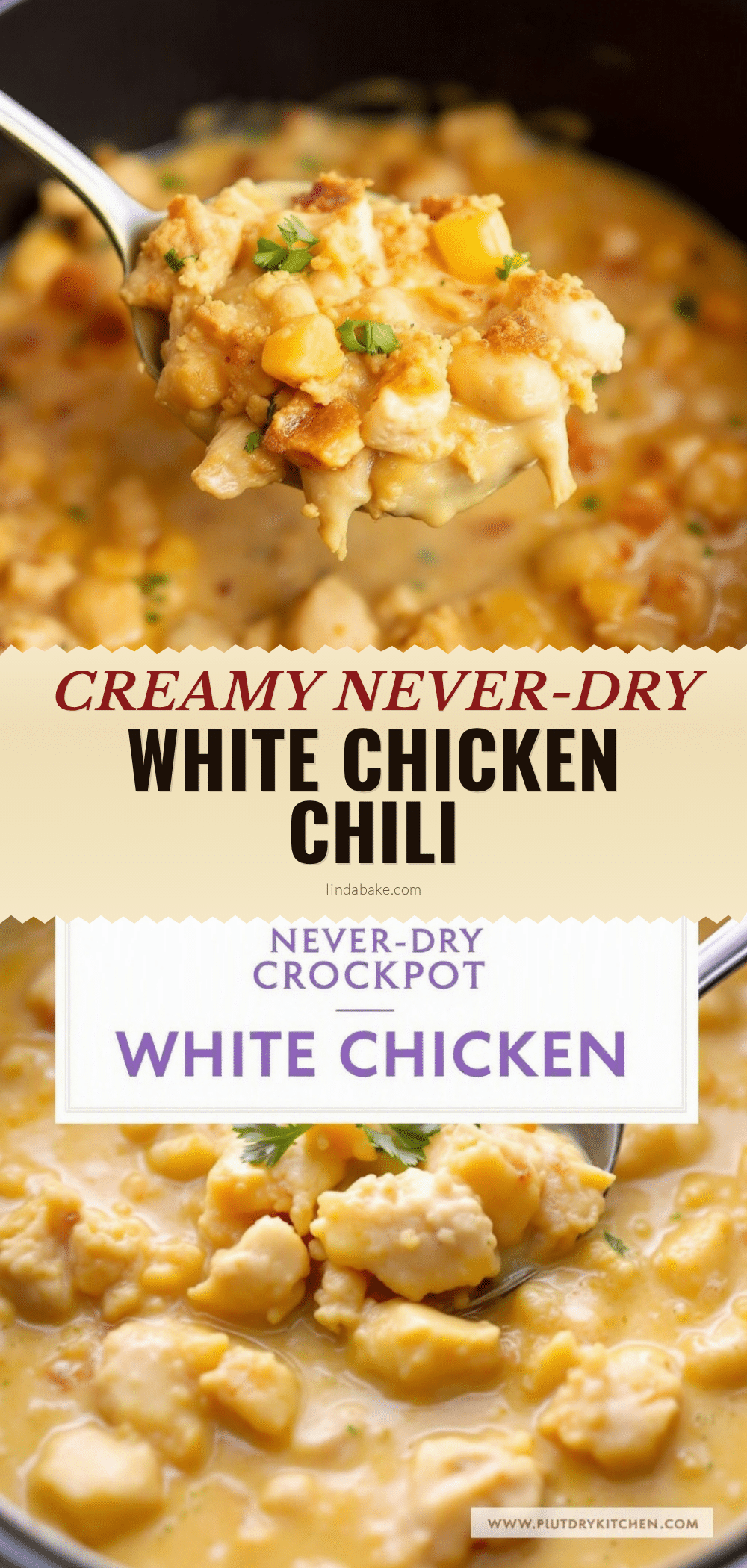 creamy crockpot white chicken chili recipe
