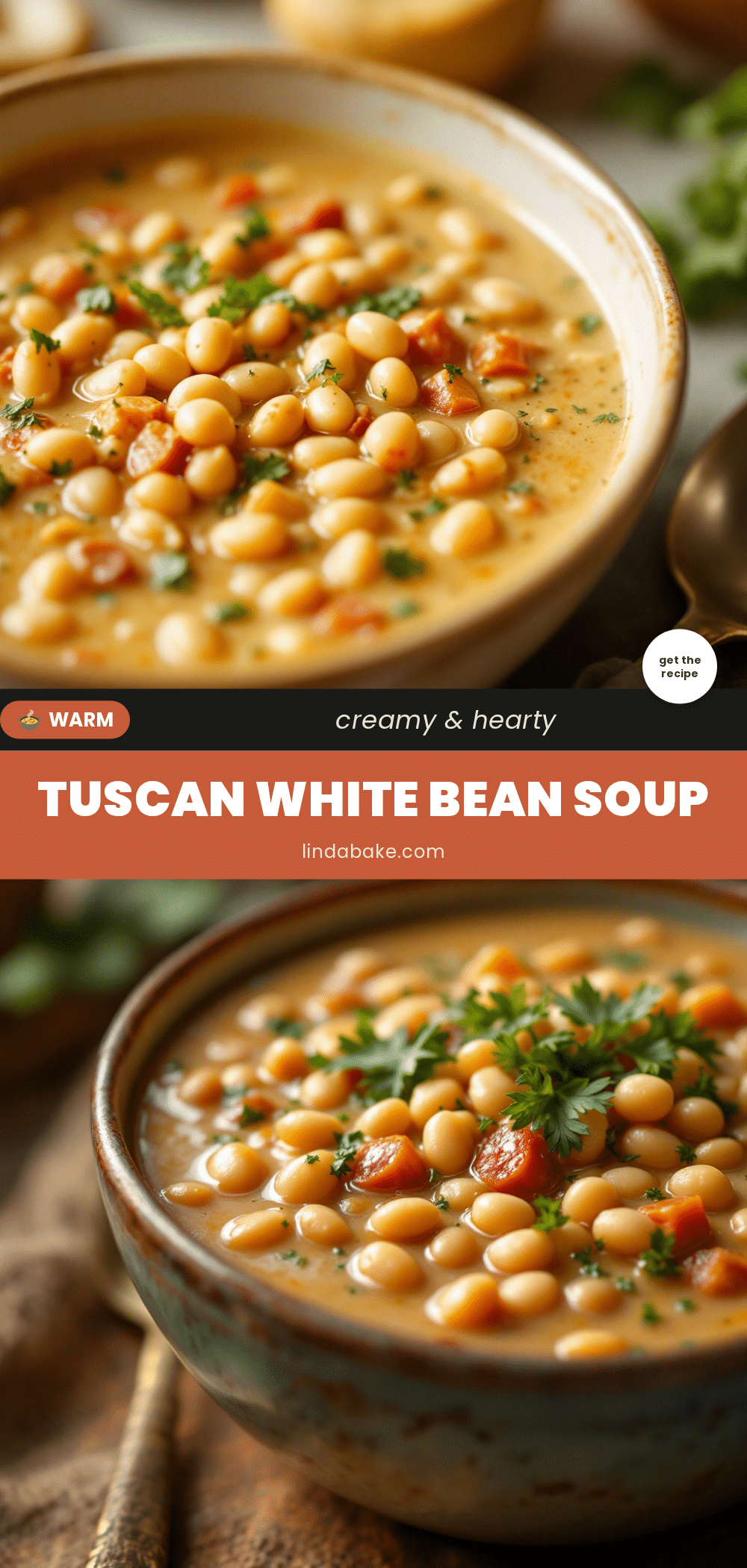 creamy tuscan white bean soup recipe