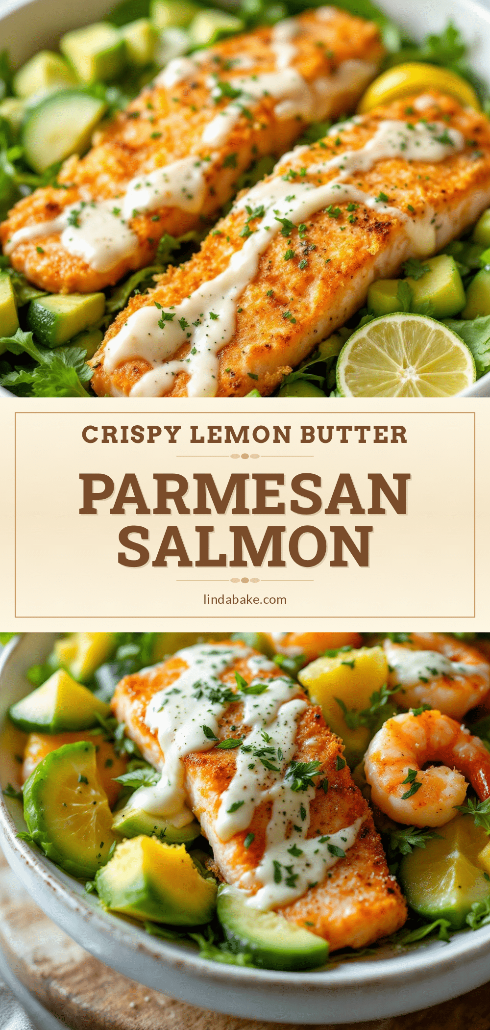 crispy parmesan-crusted salmon recipe