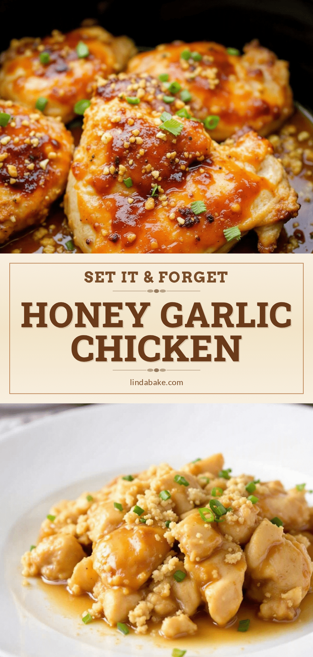 crockpot honey garlic chicken thighs recipe
