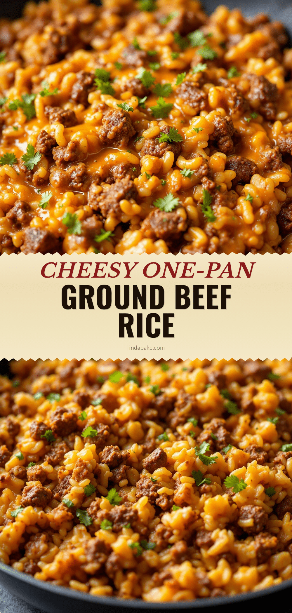 easy cheesy ground beef and rice skillet recipe