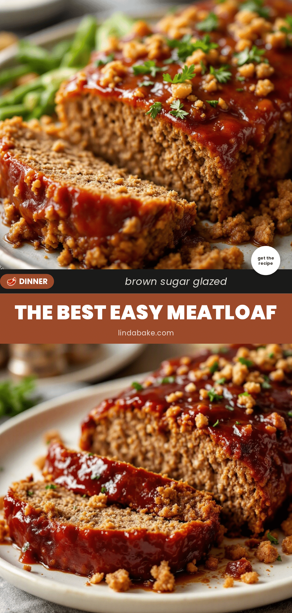 easy weeknight meatloaf with brown sugar glaze recipe