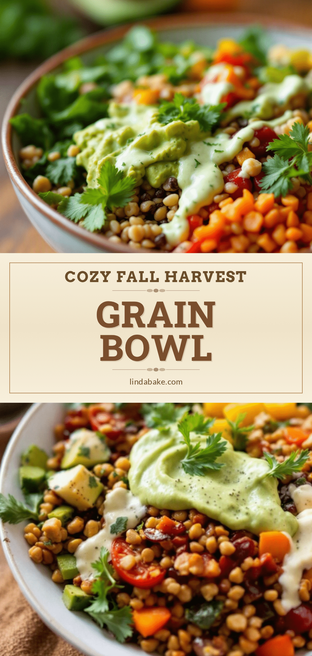 fall harvest grain bowl recipe