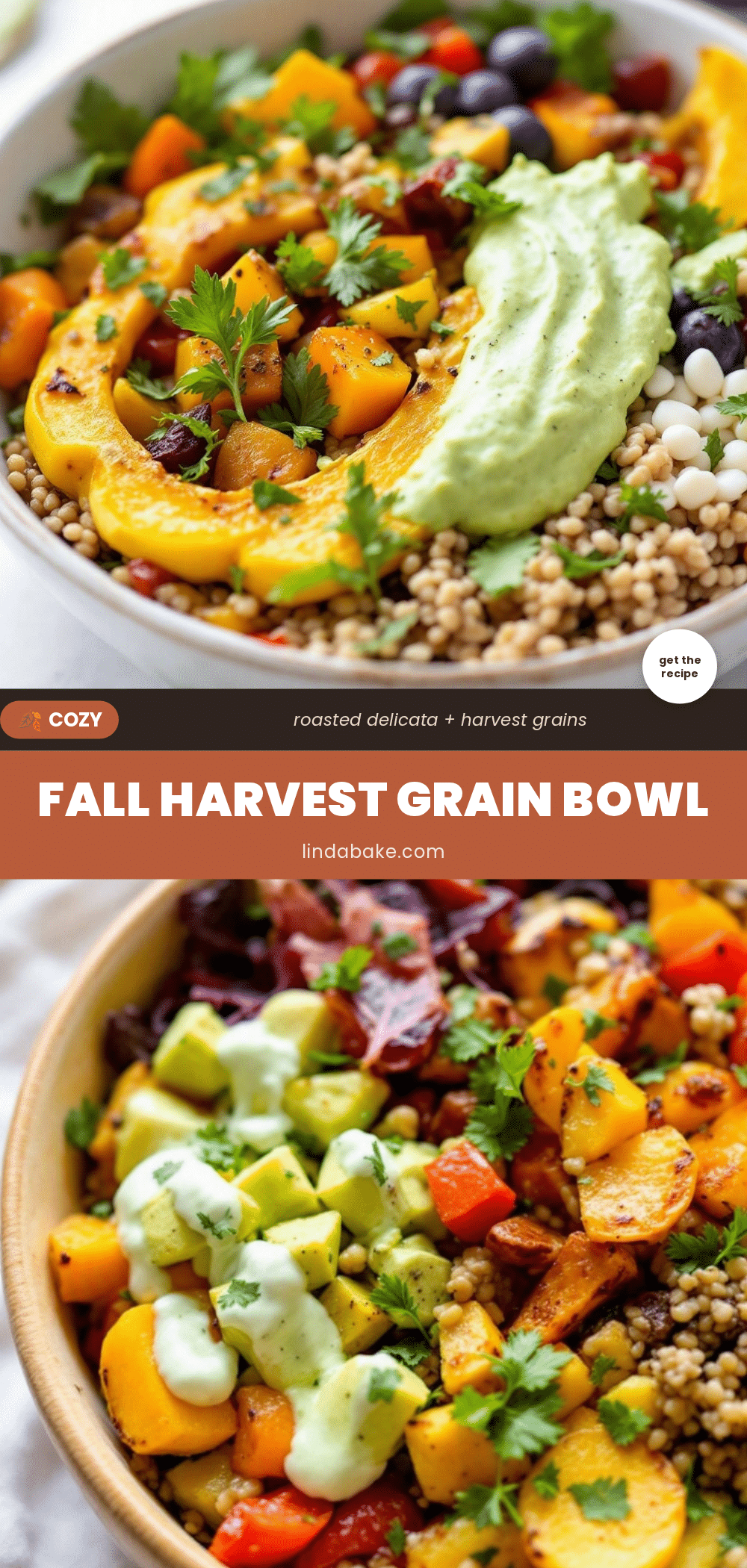 fall harvest grain bowl recipe