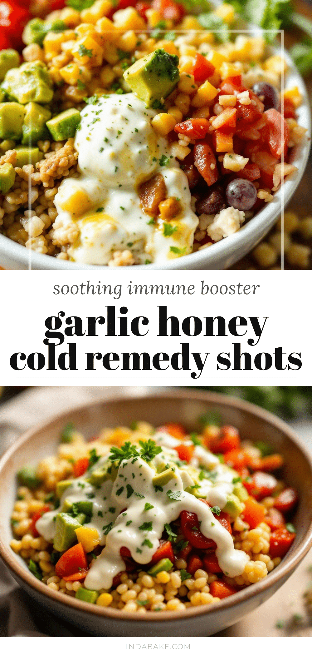 garlic honey cold remedy shots recipe
