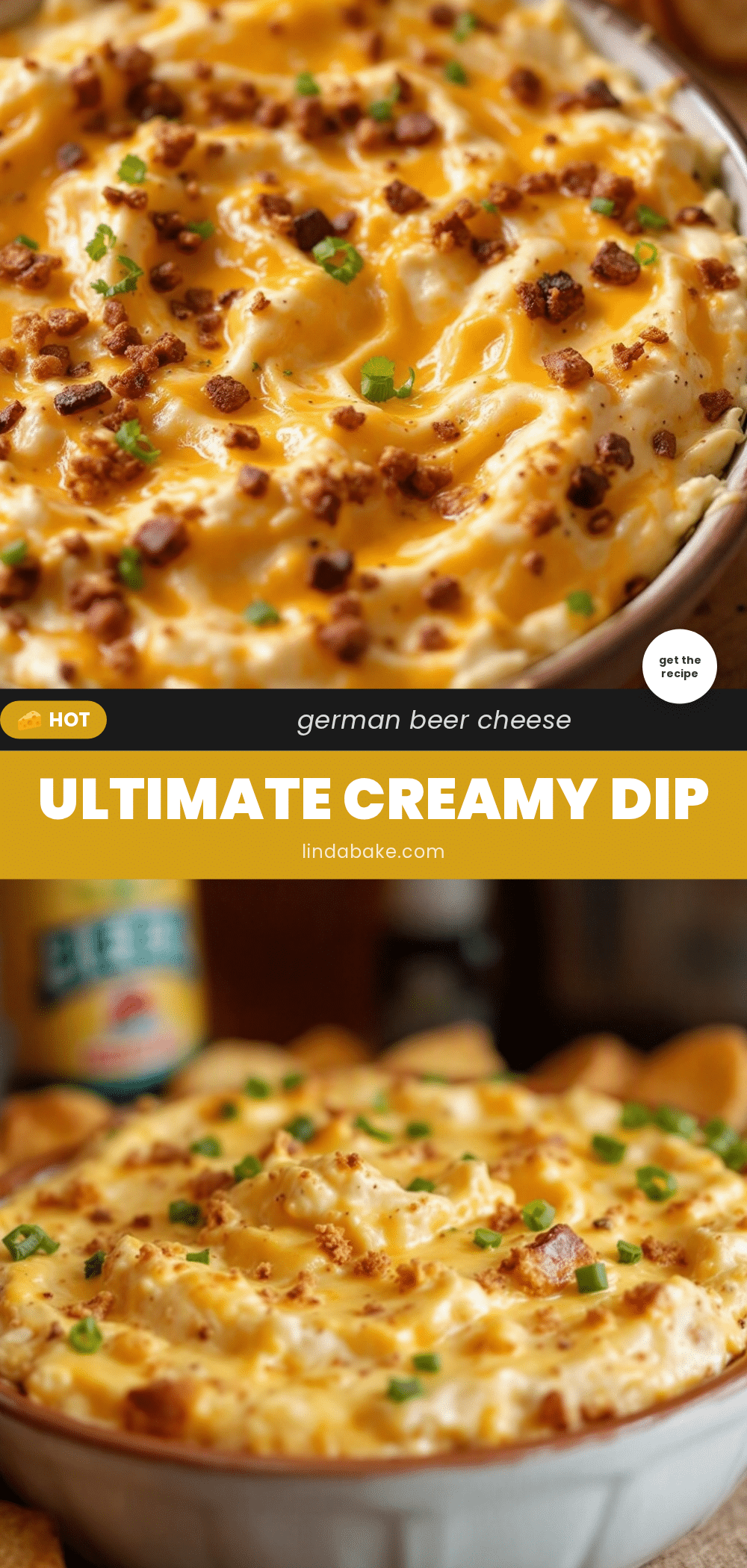 German beer cheese pretzel dip recipe