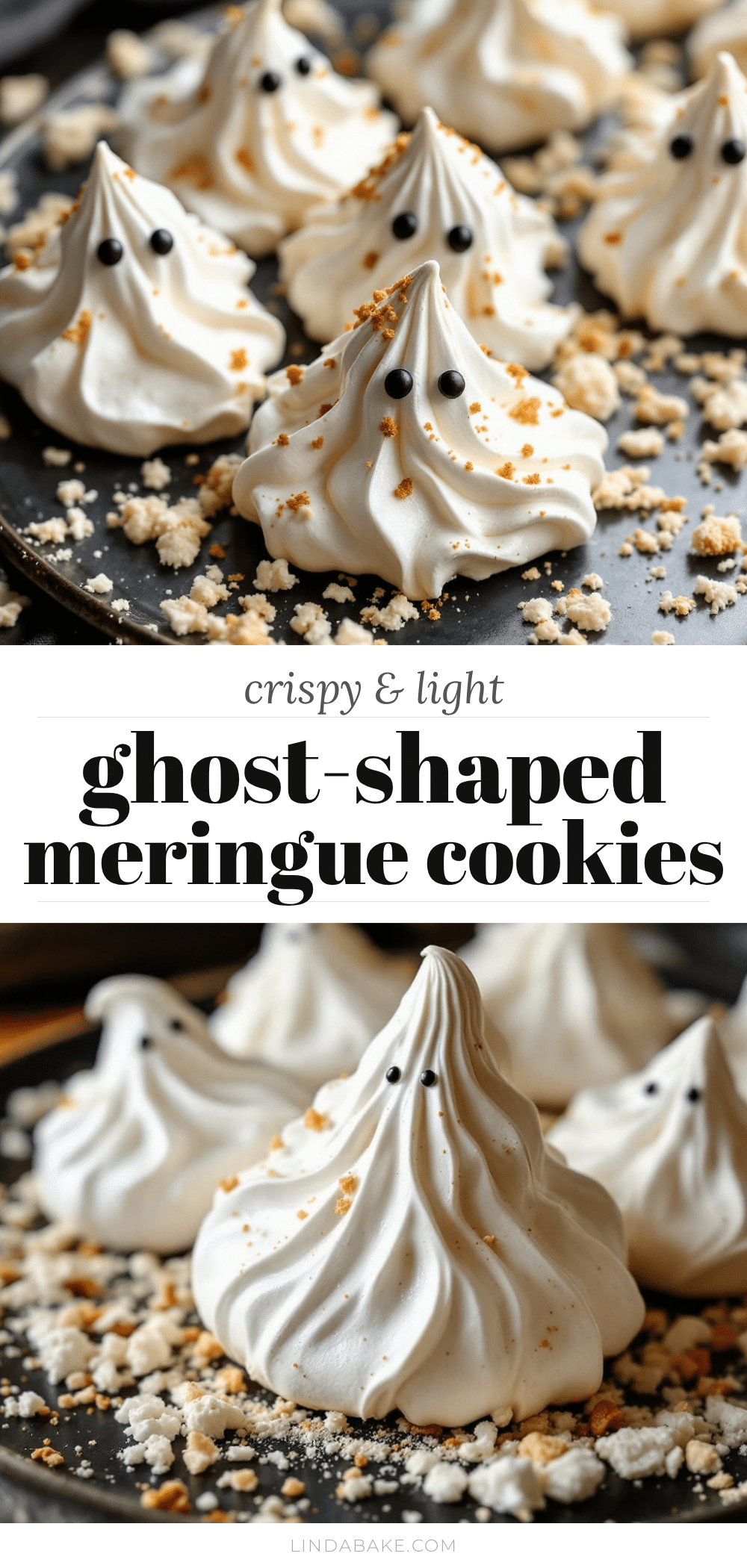 ghost meringue cookies recipe