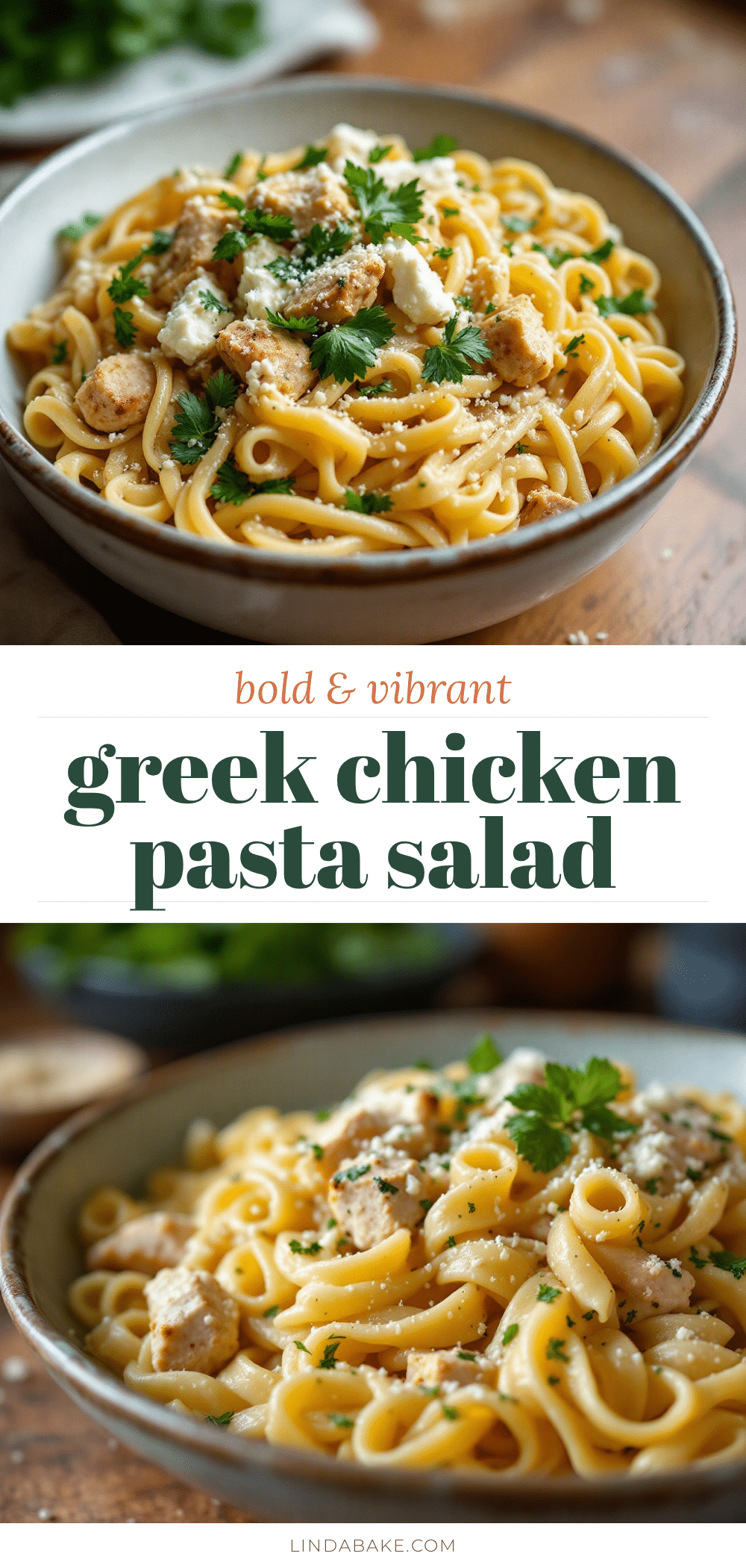 greek chicken pasta salad recipe
