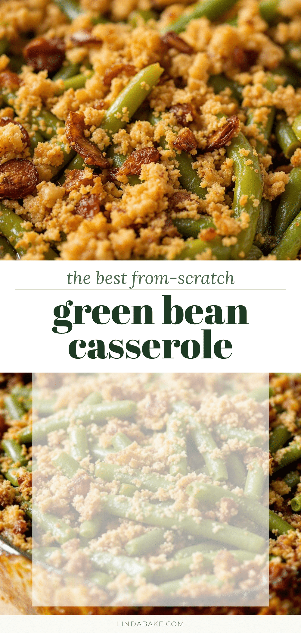 green bean casserole with crispy shallots recipe