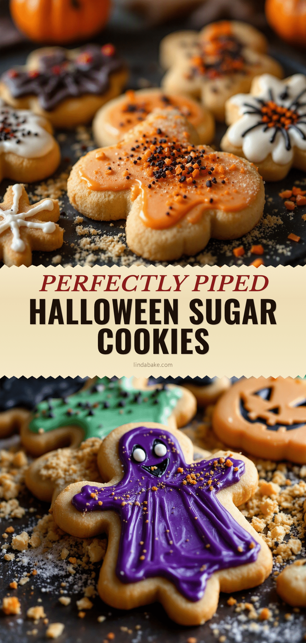 Halloween sugar cookies recipe