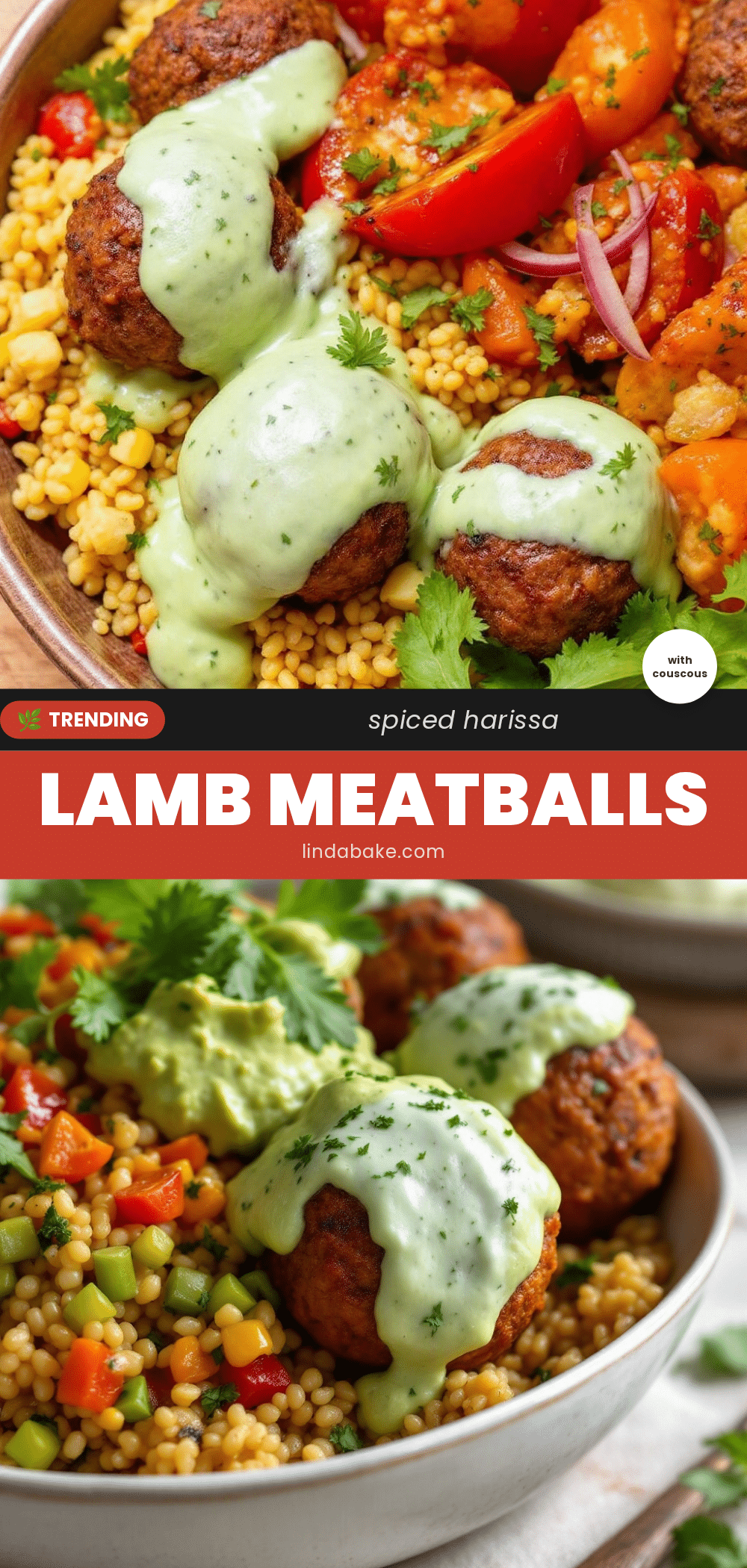 harissa lamb meatballs recipe