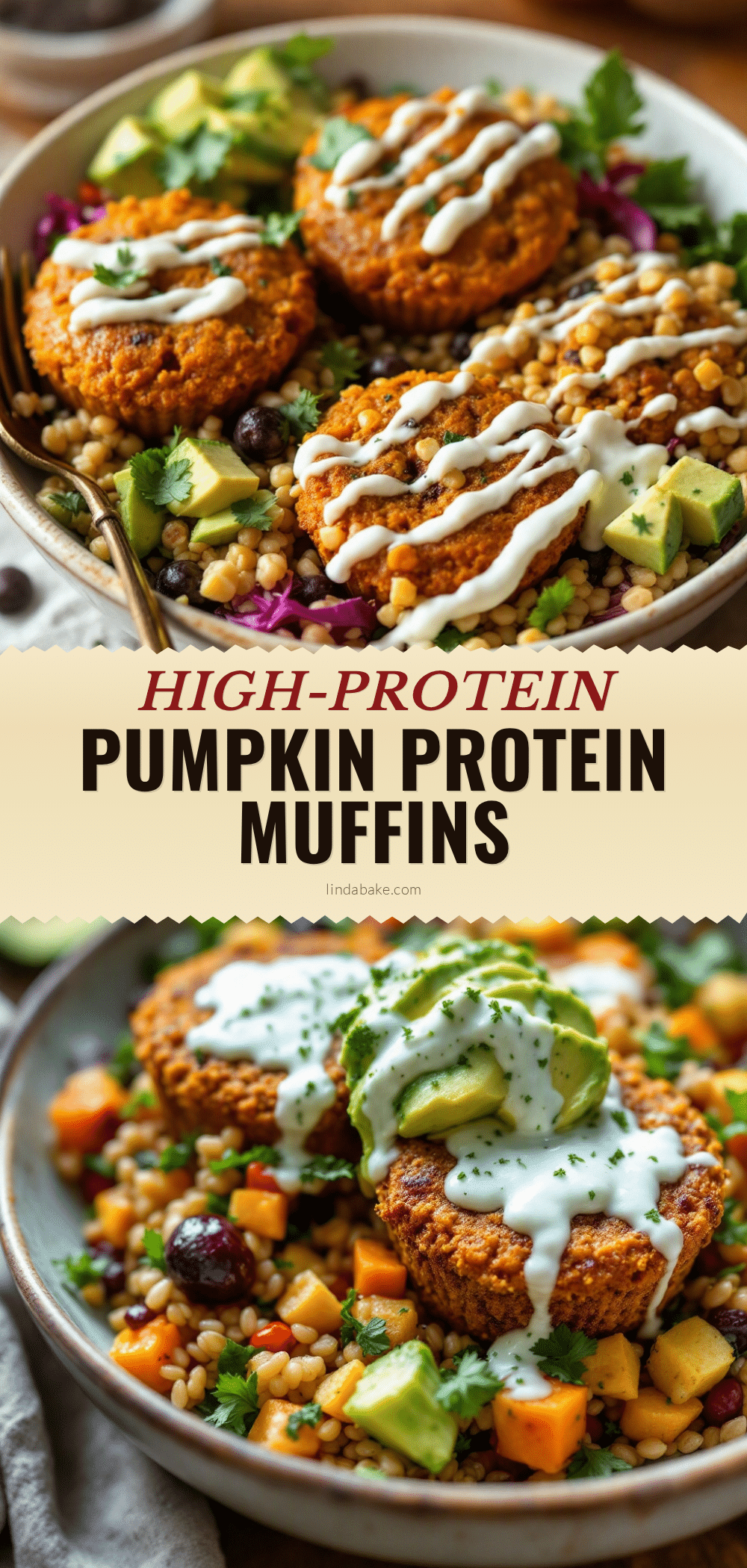 healthy high-protein pumpkin muffins recipe