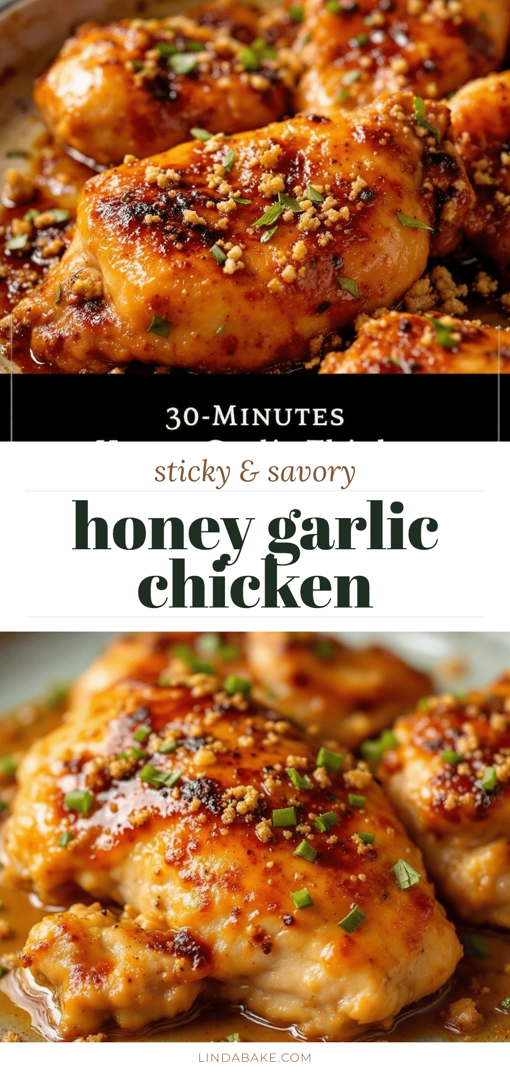 honey garlic chicken thighs recipe