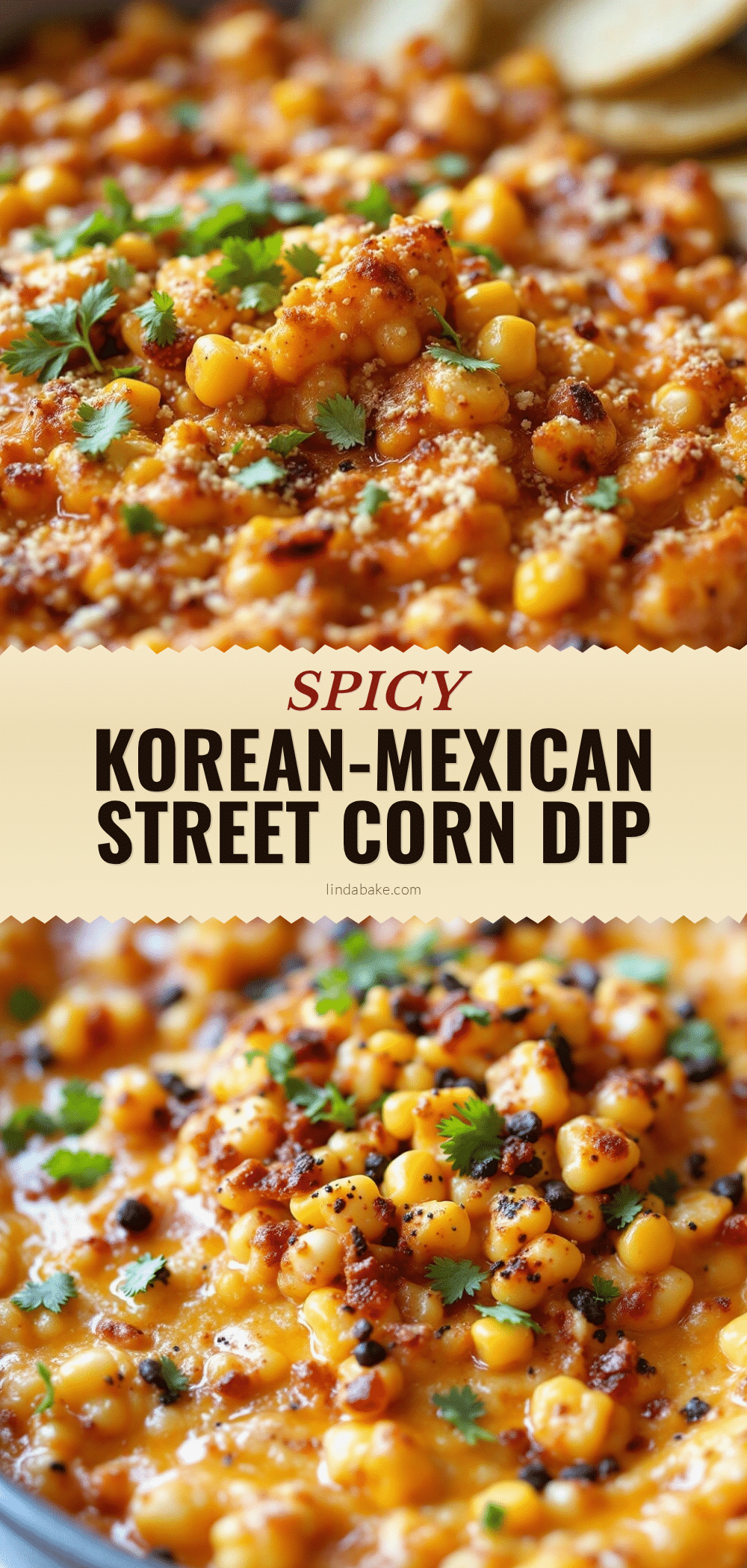 Korean-Mexican street corn dip recipe