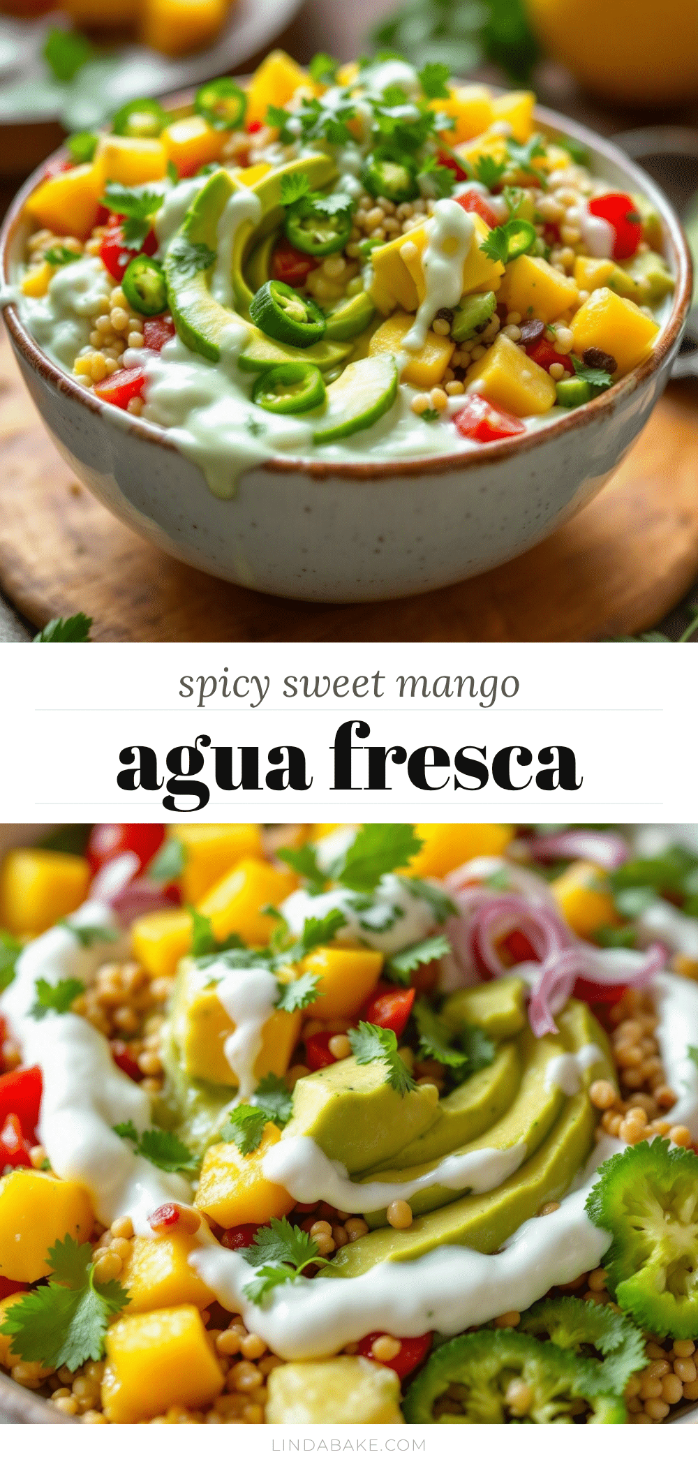 Mango Jalapeño Agua Fresca recipe