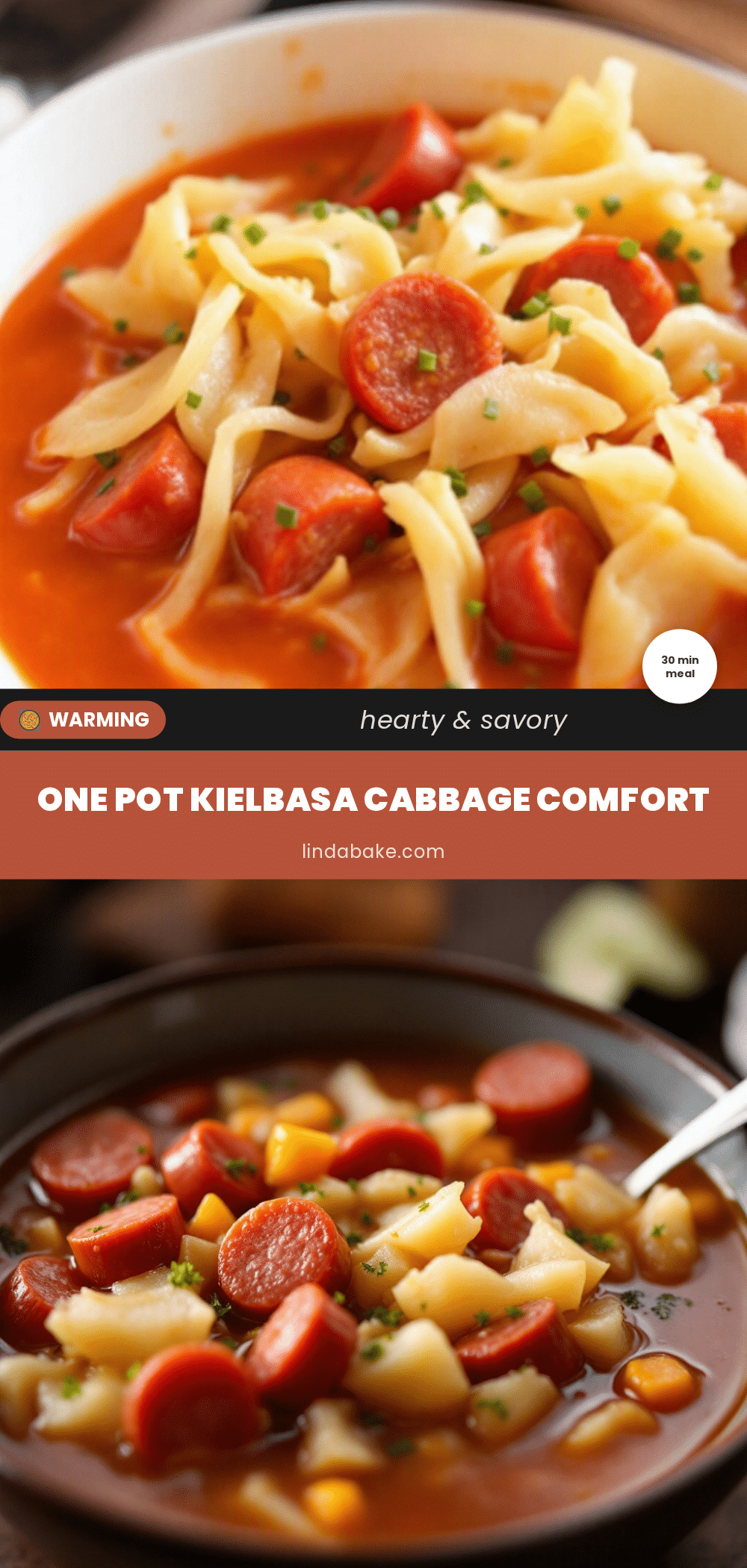 one pot kielbasa and cabbage soup recipe