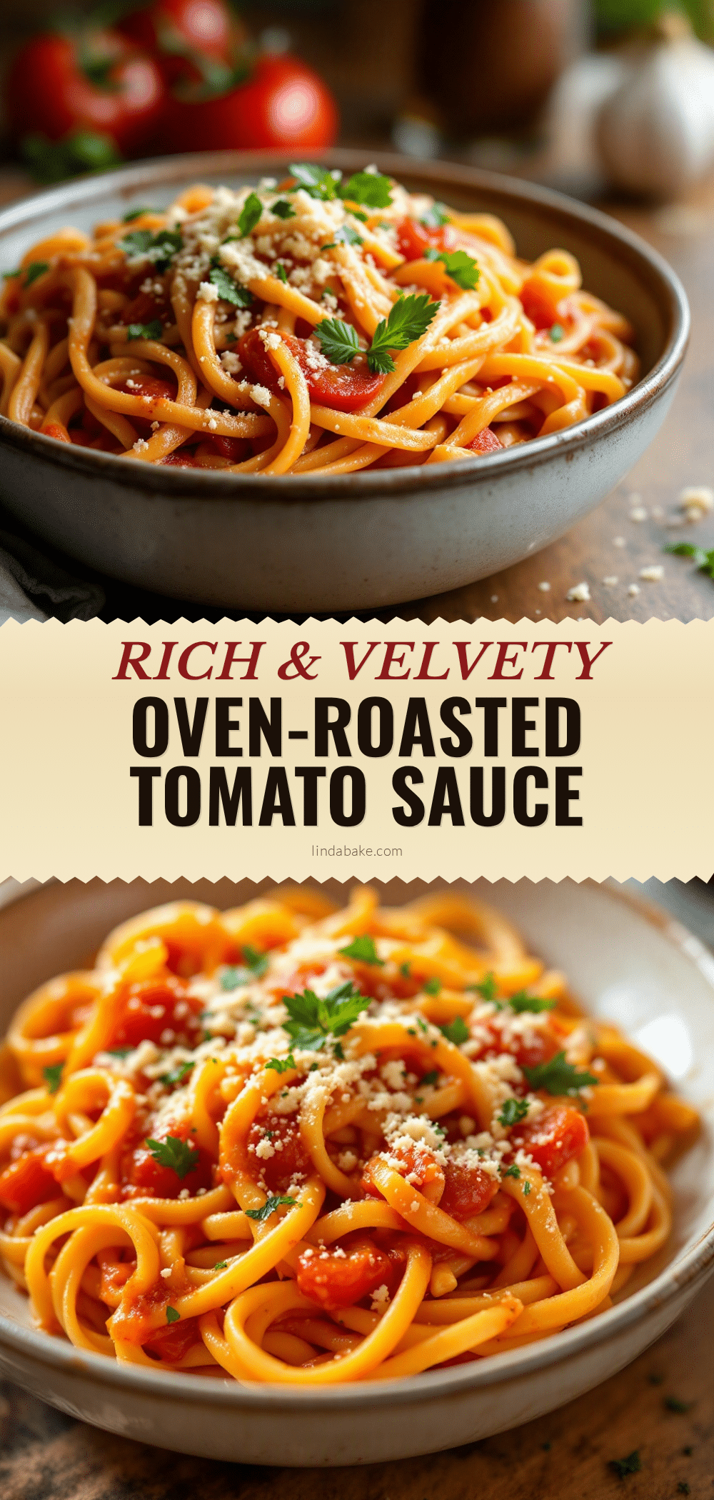 oven-roasted tomato sauce recipe
