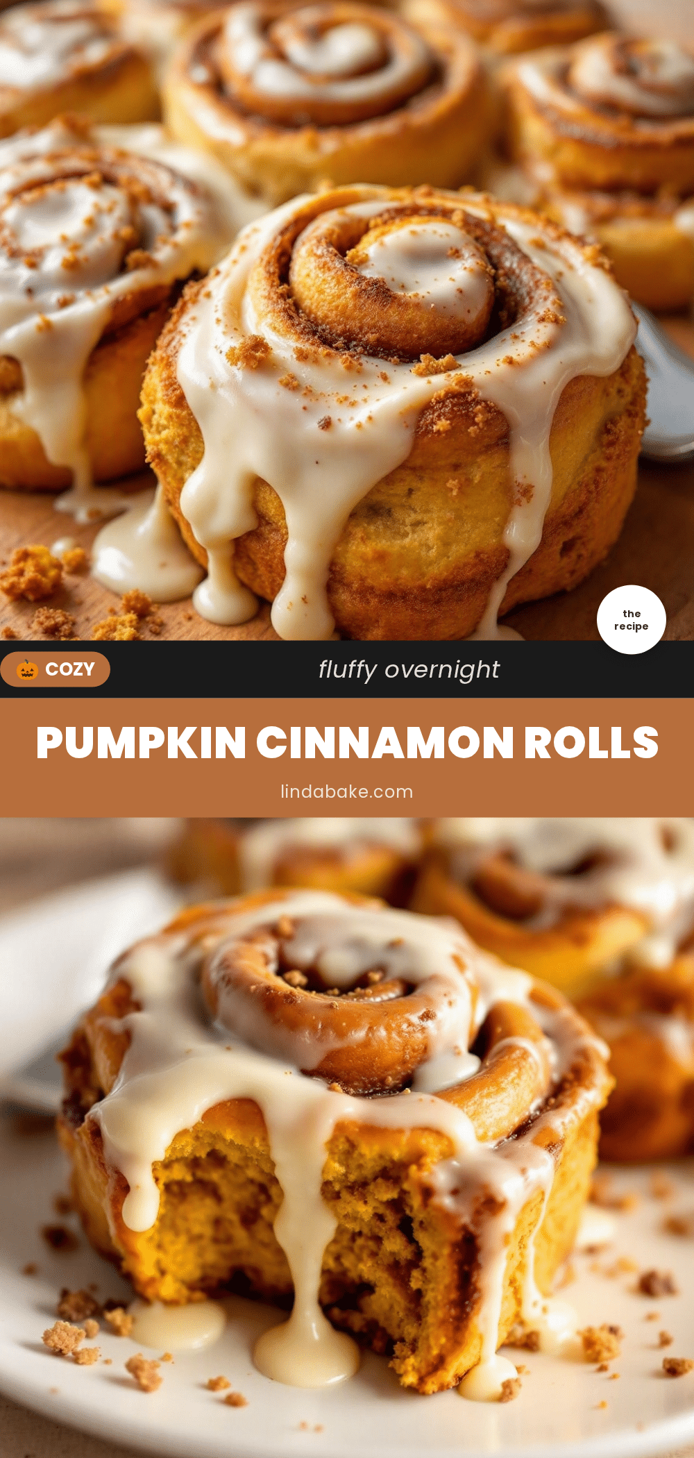 overnight pumpkin cinnamon rolls recipe