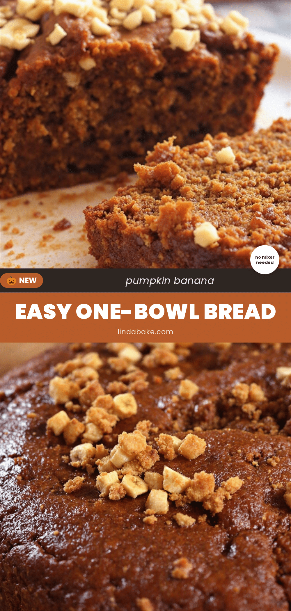 pumpkin banana bread recipe