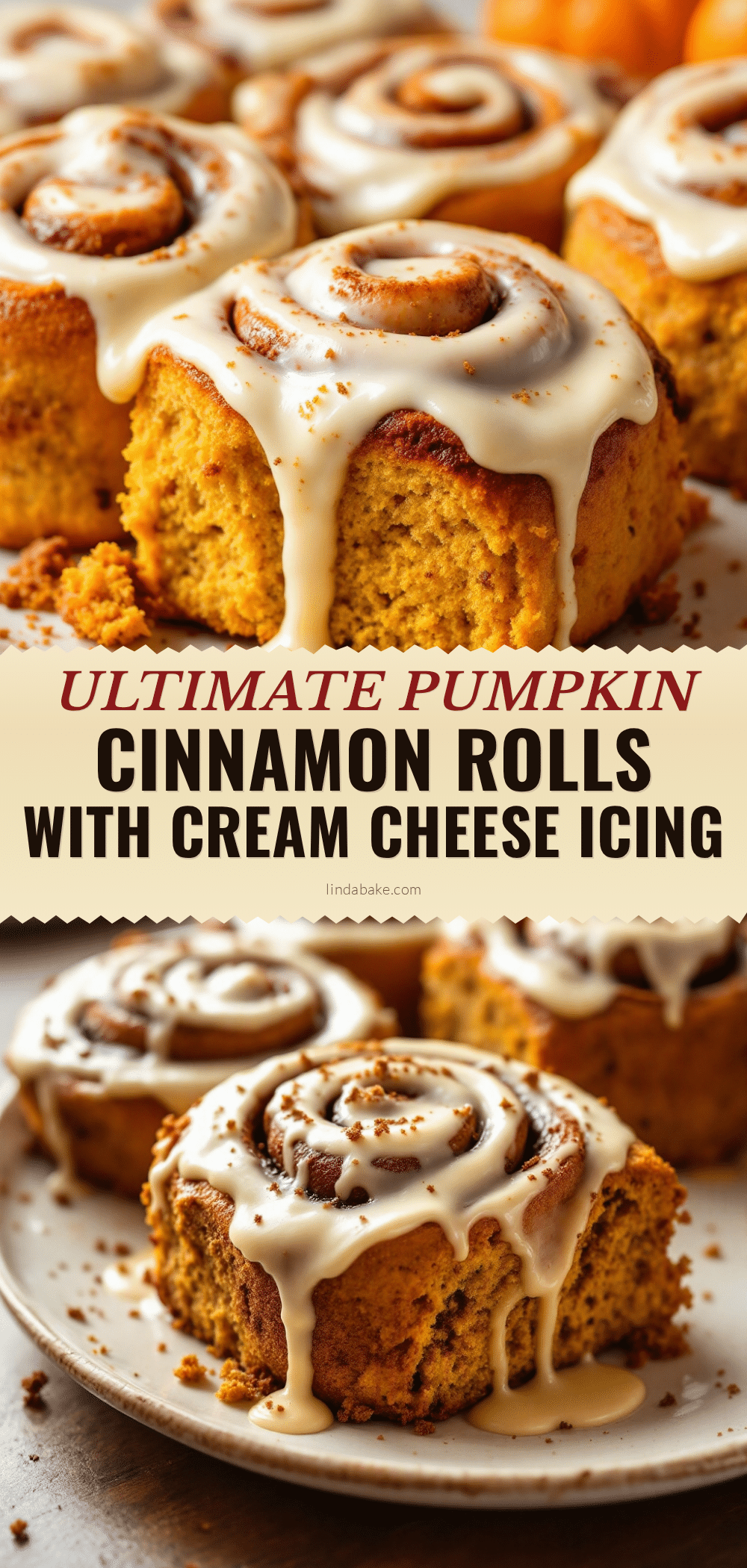 pumpkin cinnamon rolls recipe
