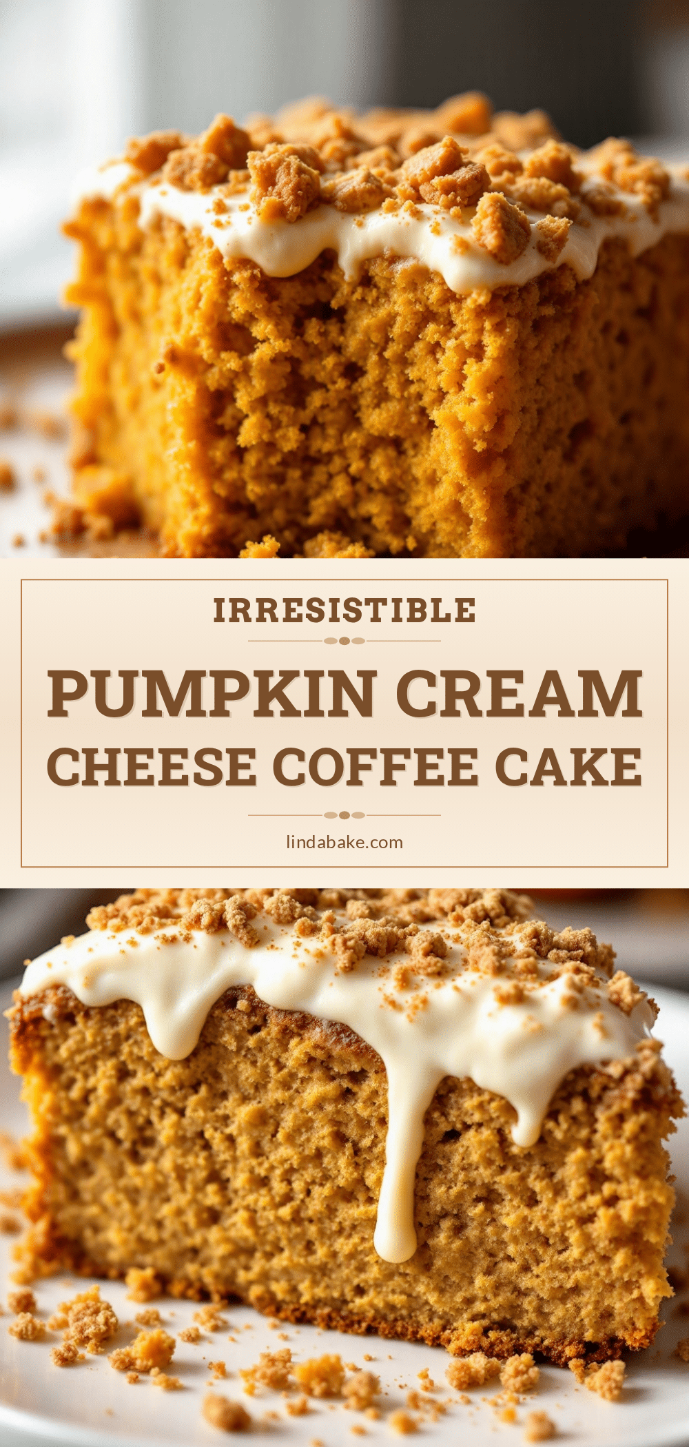 pumpkin cream cheese coffee cake recipe