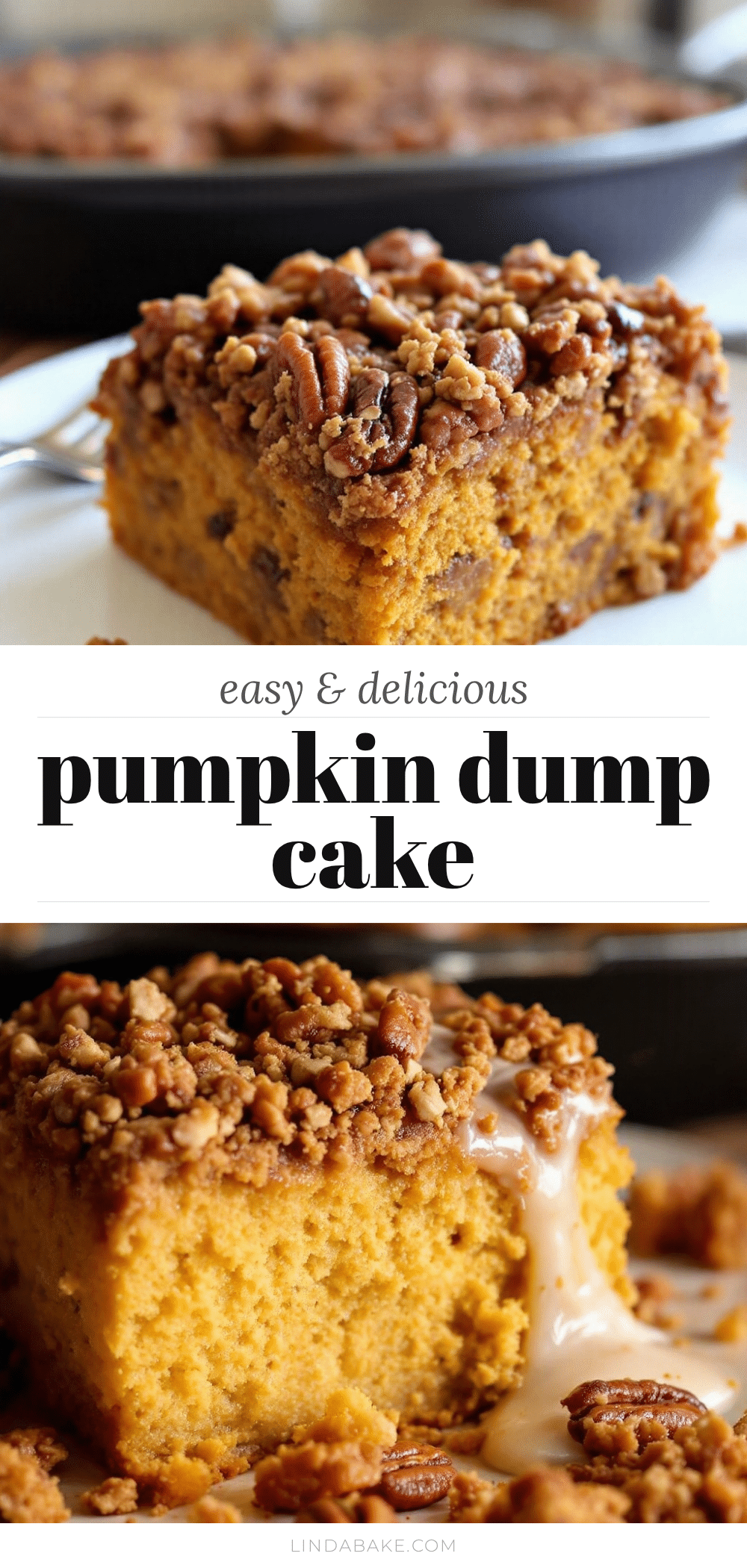 pumpkin dump cake with pecan streusel recipe
