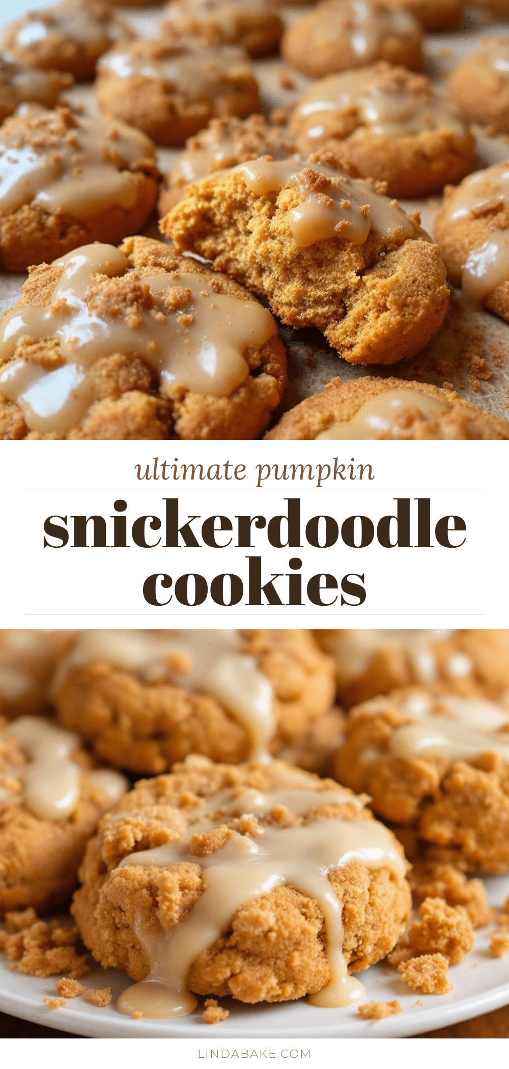 pumpkin snickerdoodle cookies recipe