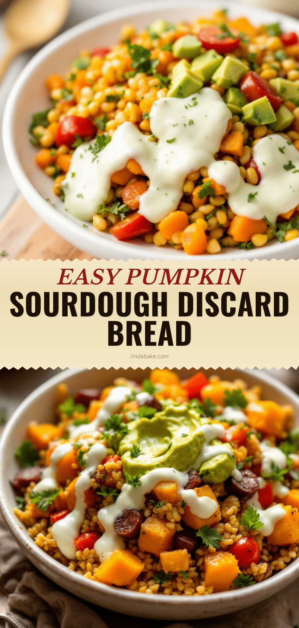 pumpkin sourdough discard bread recipe