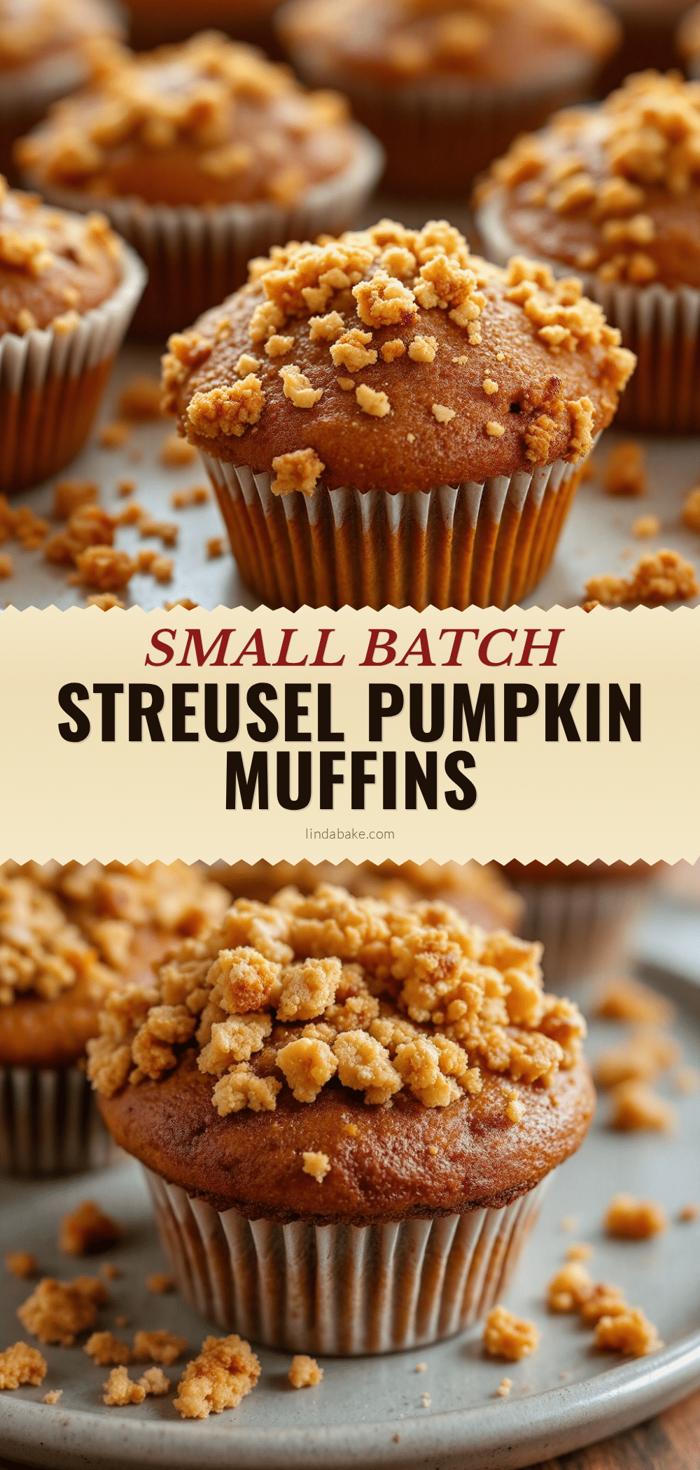 small-batch pumpkin muffins recipe