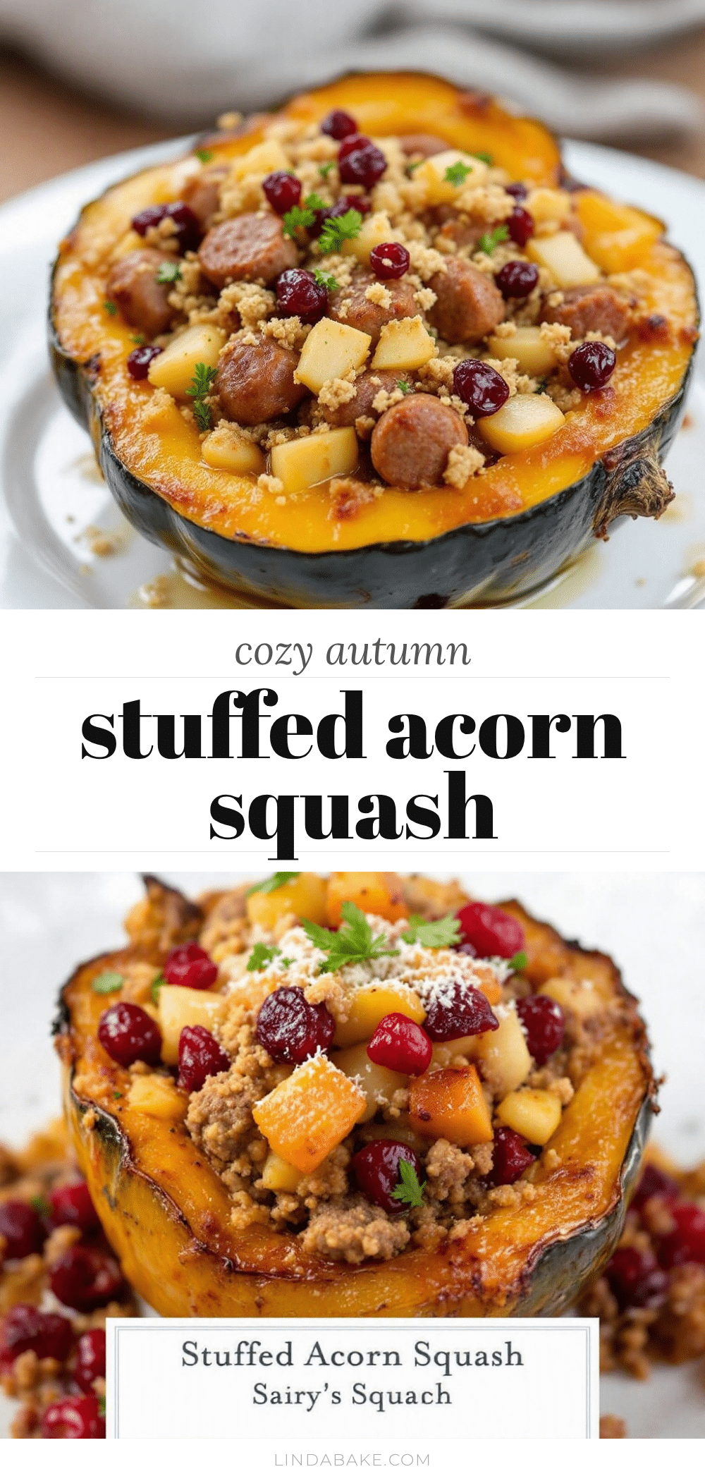stuffed acorn squash recipe