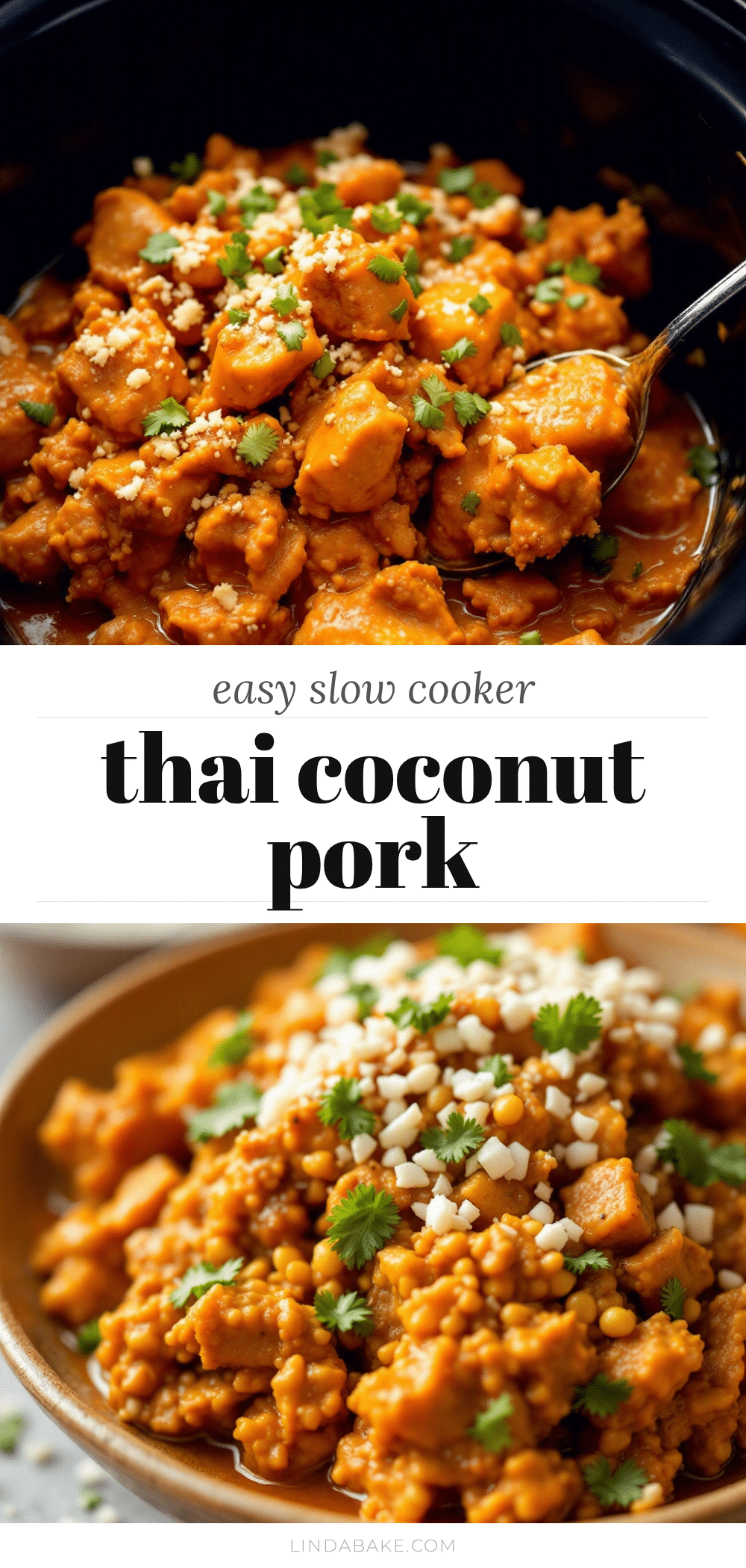 Thai coconut curry pulled pork recipe