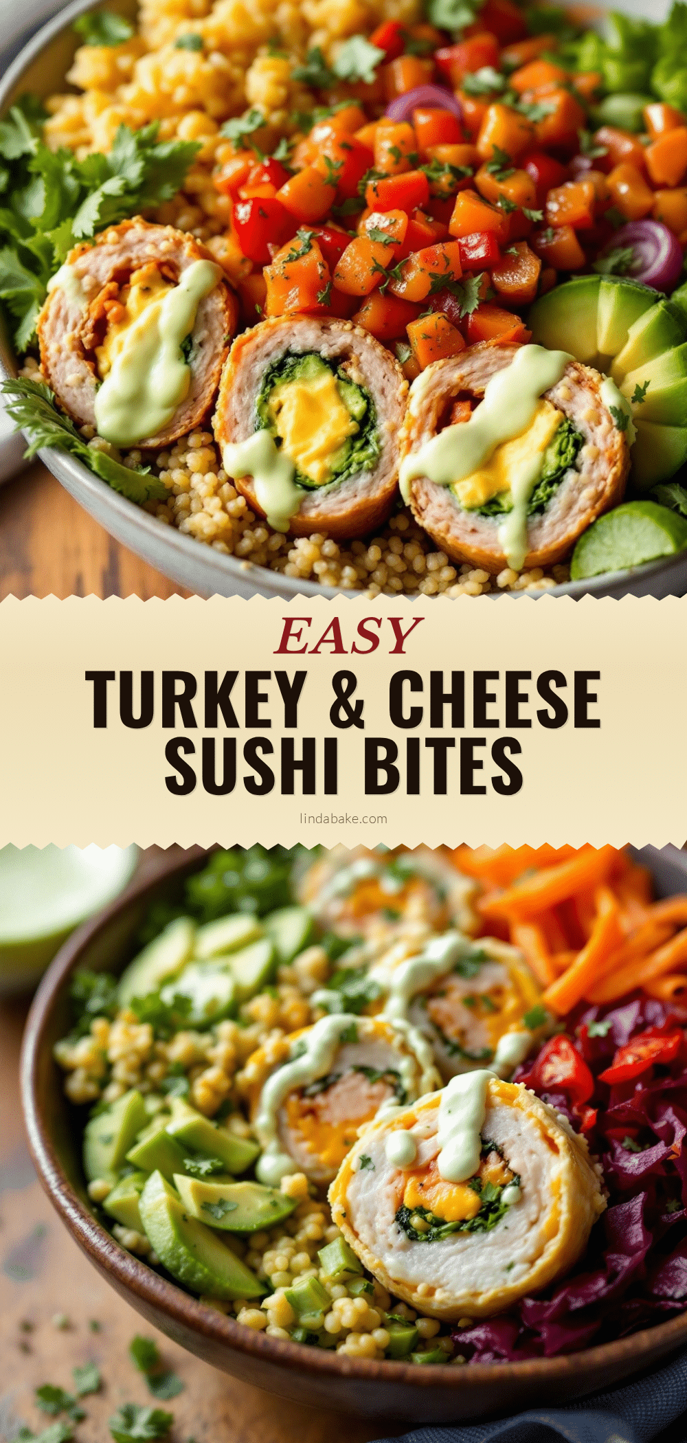 turkey cheese sushi roll-ups recipe