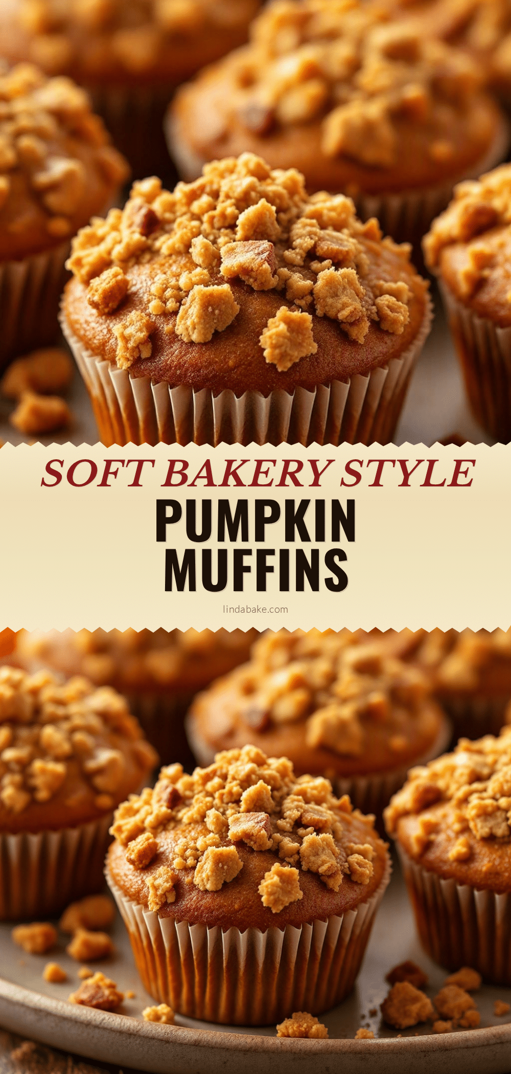 bakery-style pumpkin muffins recipe
