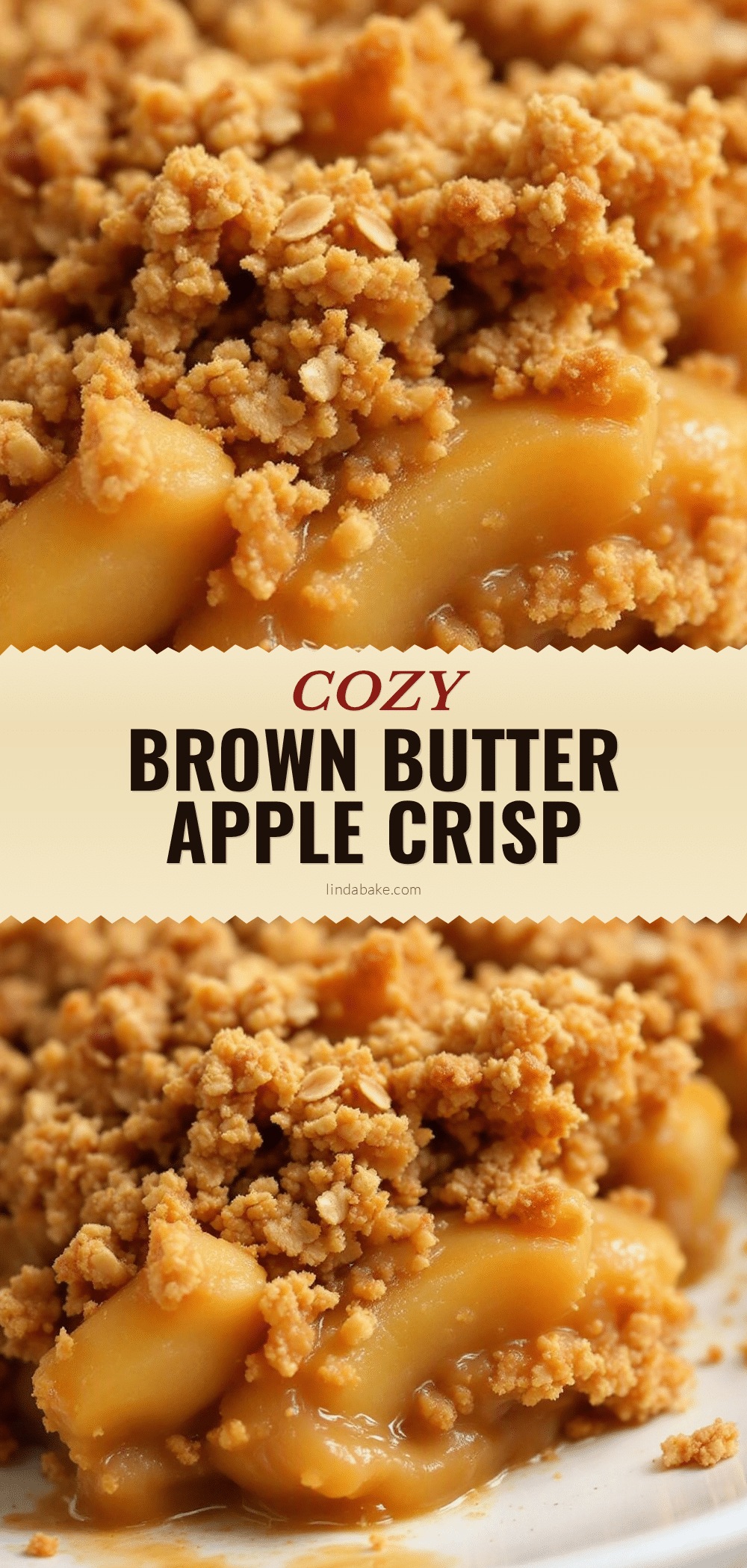 brown butter apple crisp recipe