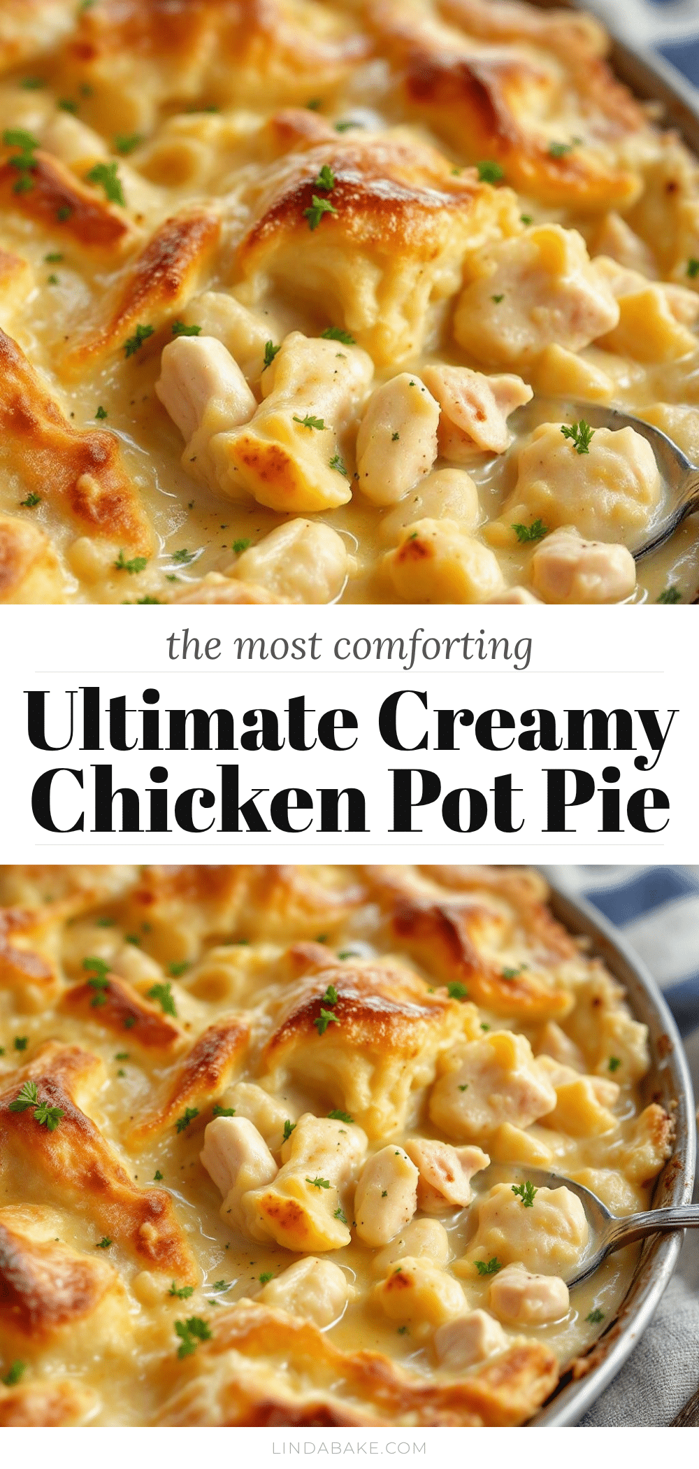 creamy chicken pot pie recipe