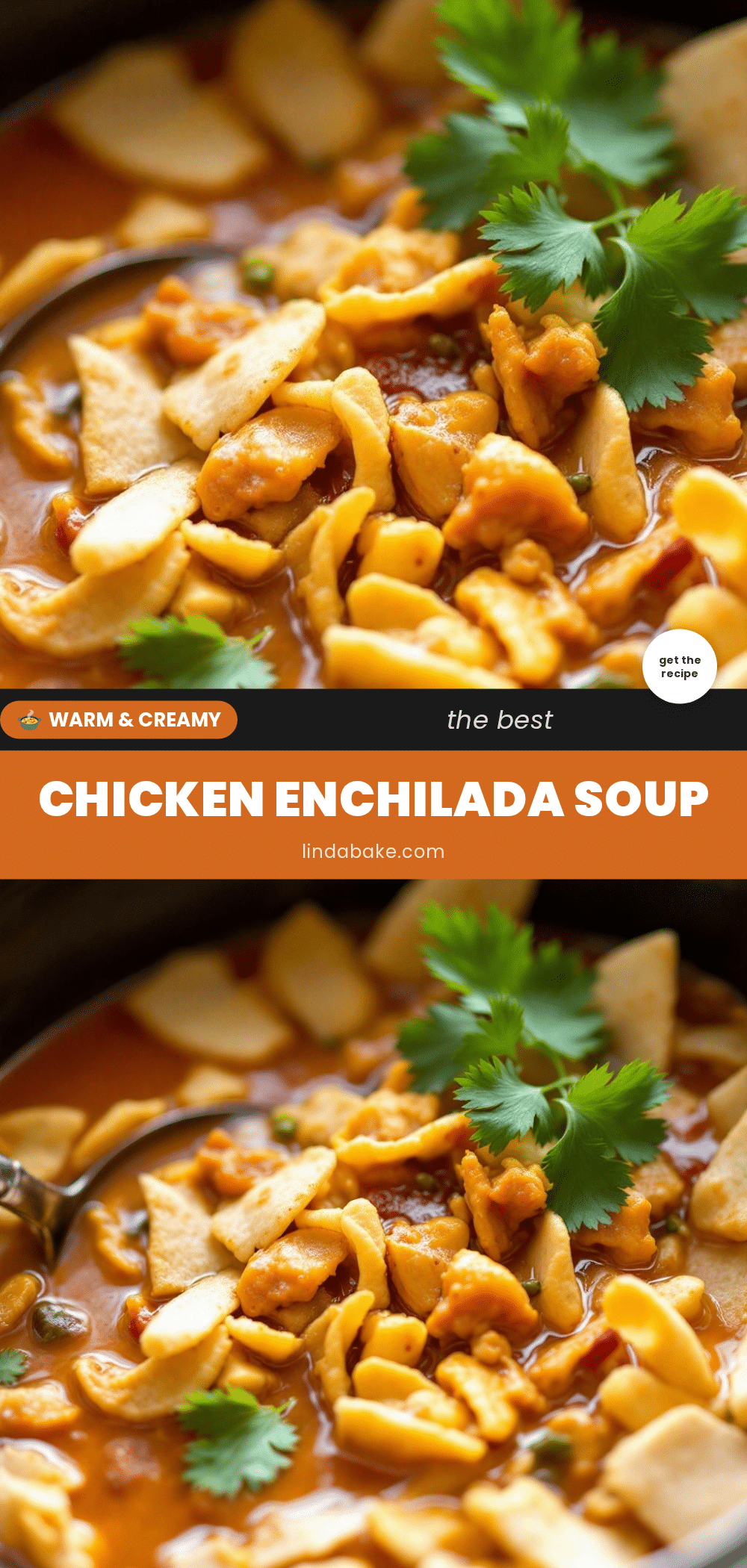 creamy crockpot chicken enchilada soup recipe