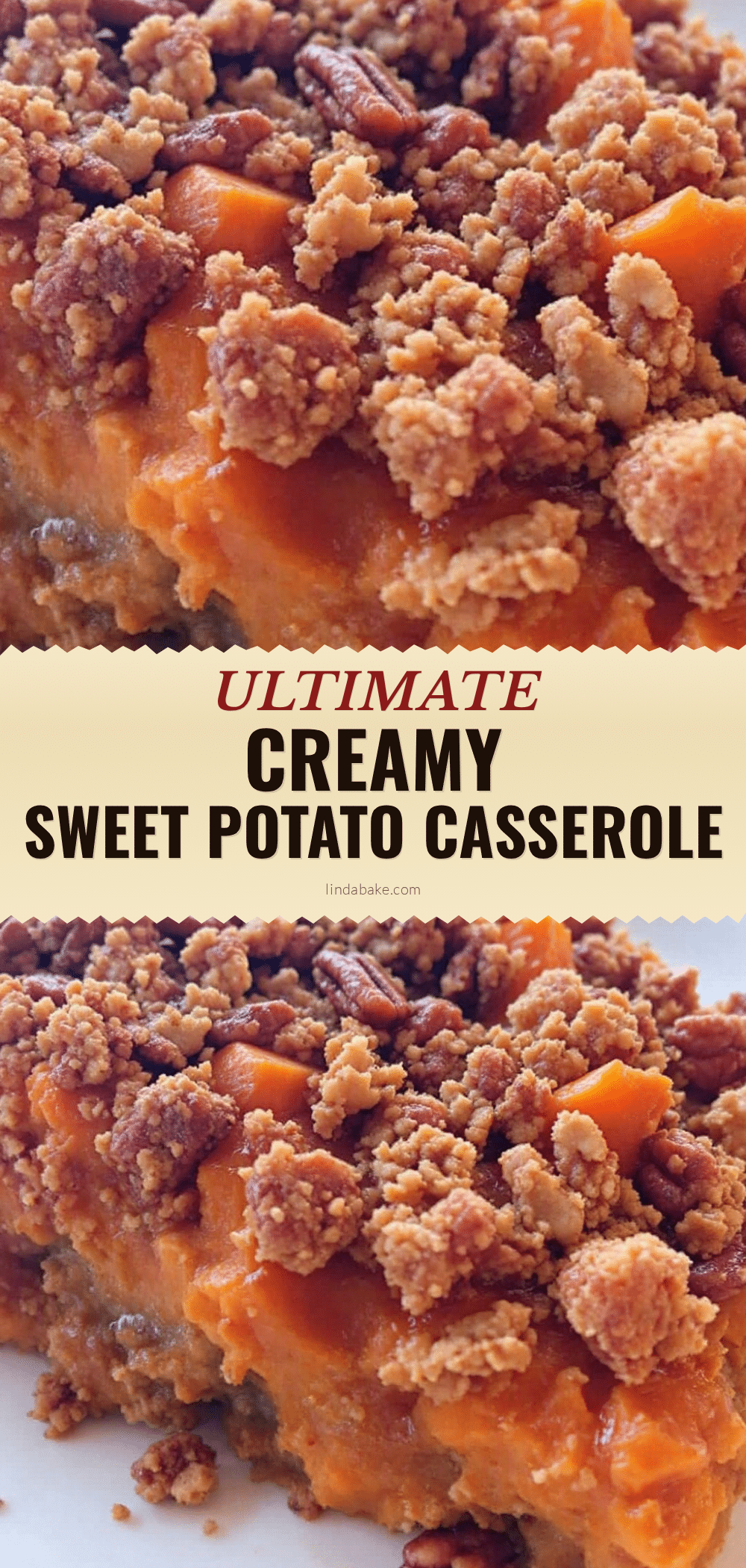 creamy sweet potato casserole recipe