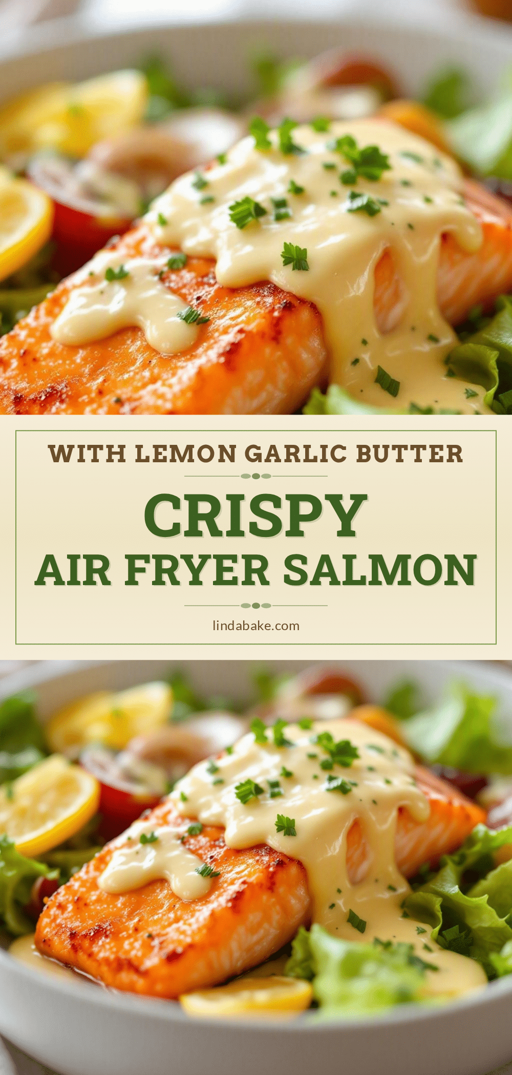 crispy air fryer salmon recipe