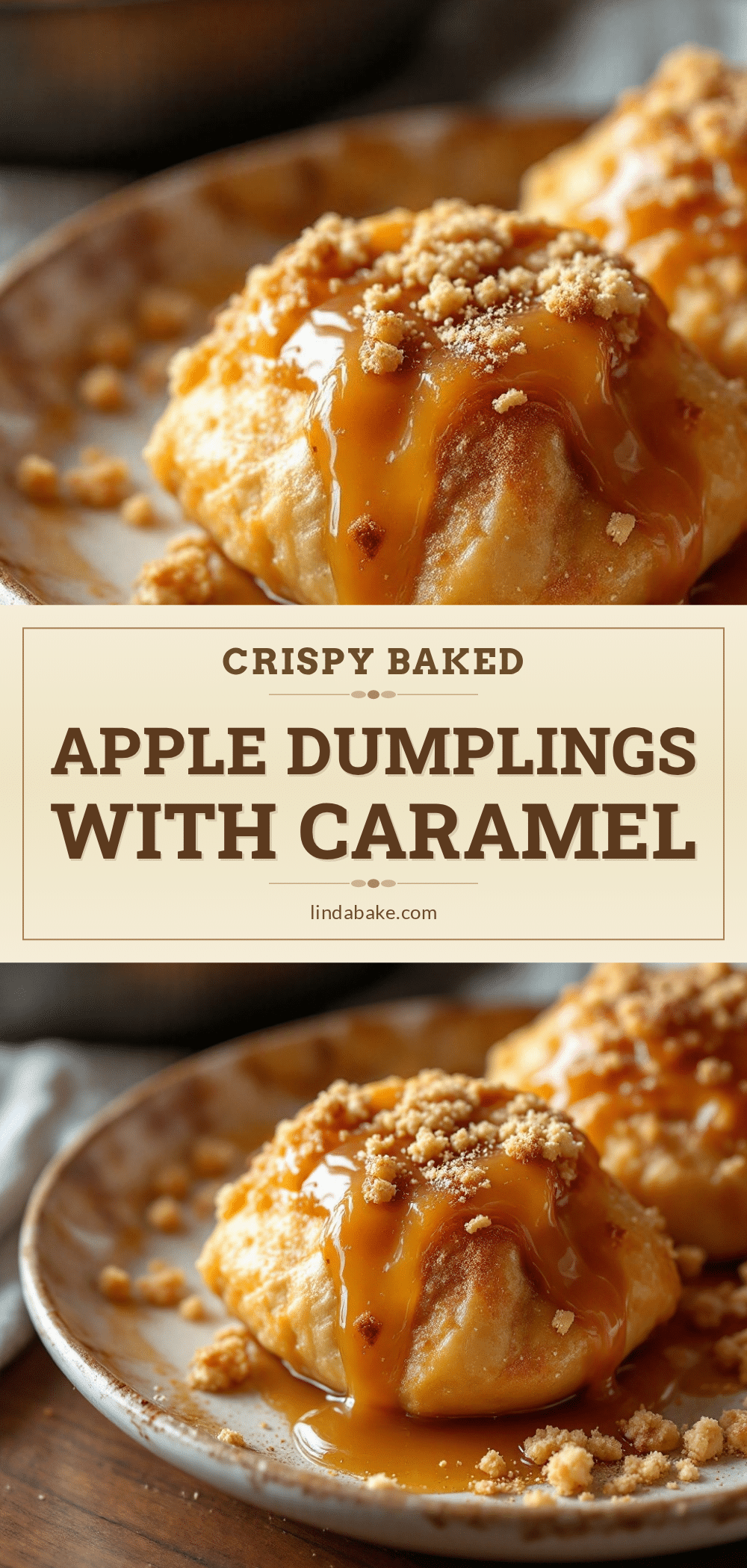 crispy baked apple dumplings recipe