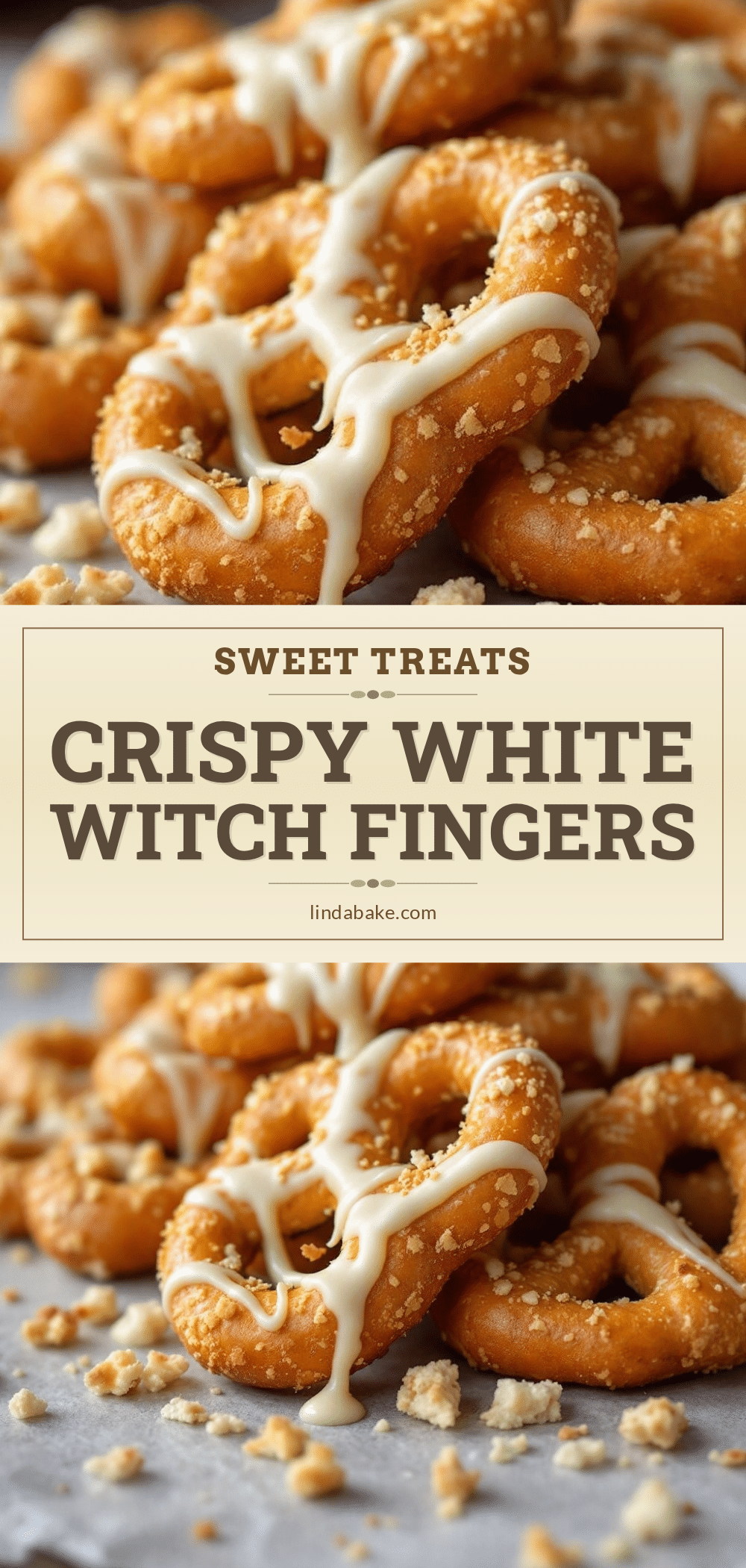 crispy white chocolate witch fingers recipe