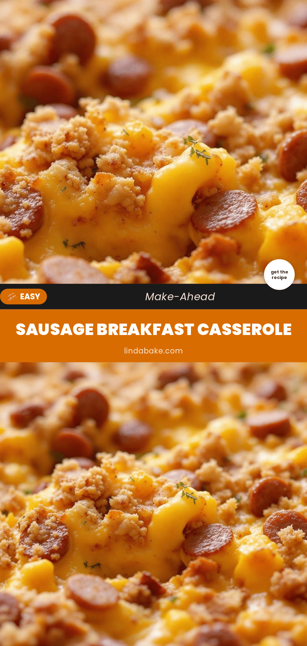 easy make-ahead sausage breakfast casserole recipe