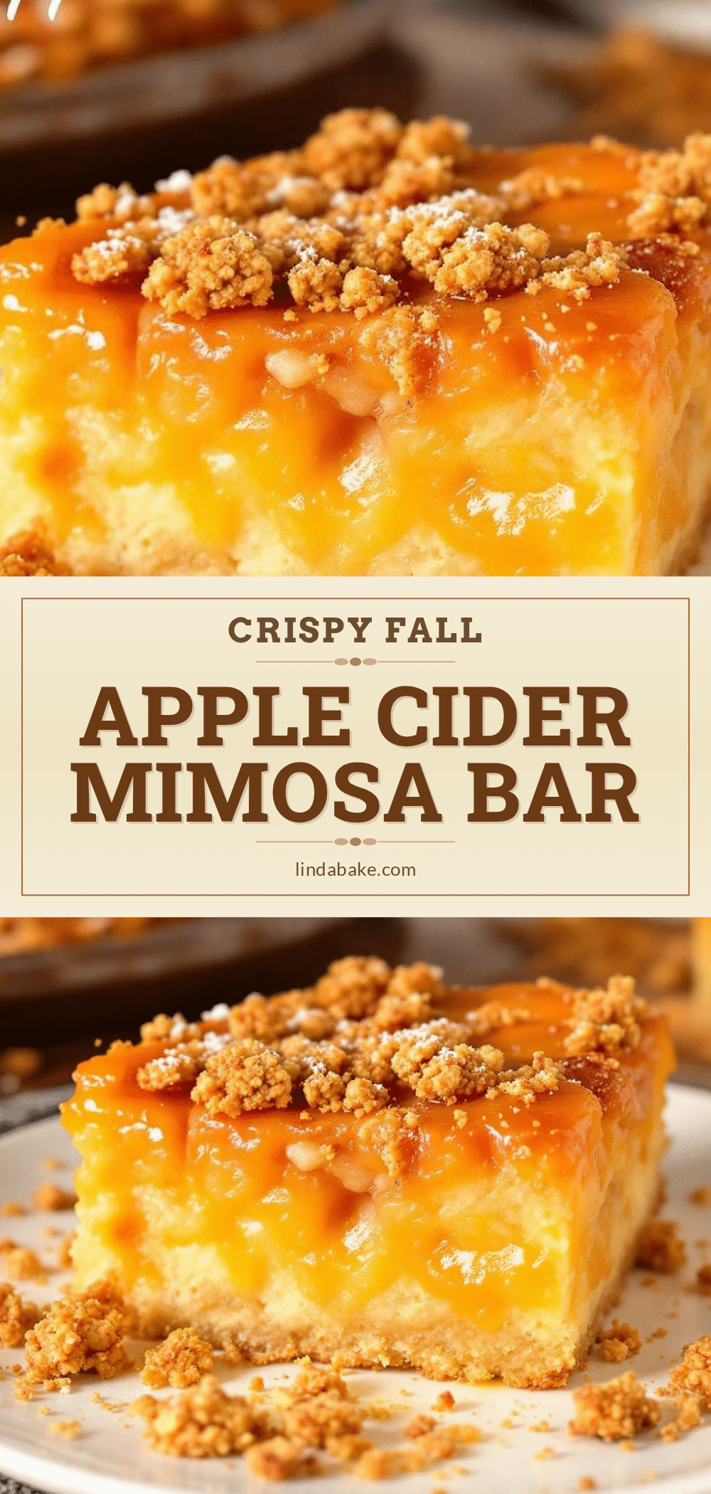 fall apple cider mimosa recipe