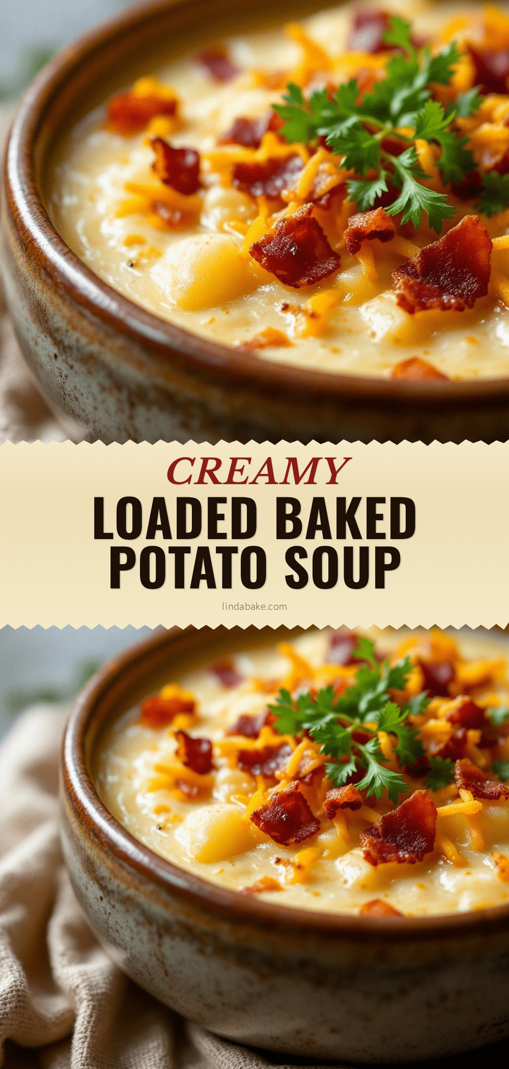 loaded baked potato soup recipe